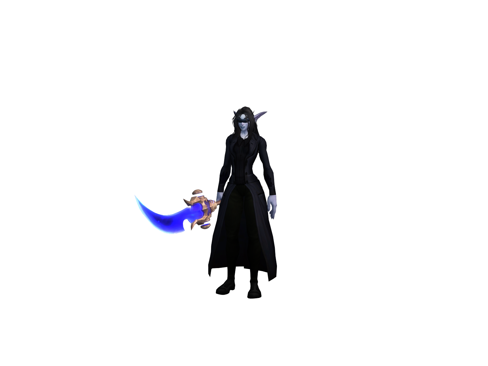Zlias 3D character render