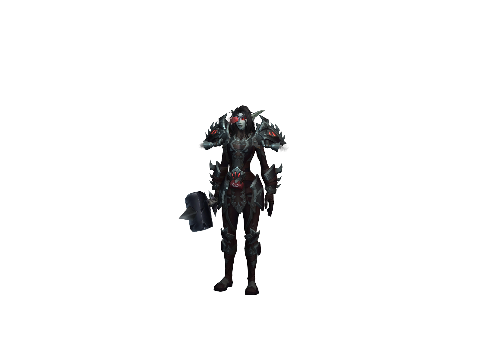 Allü 3D character render
