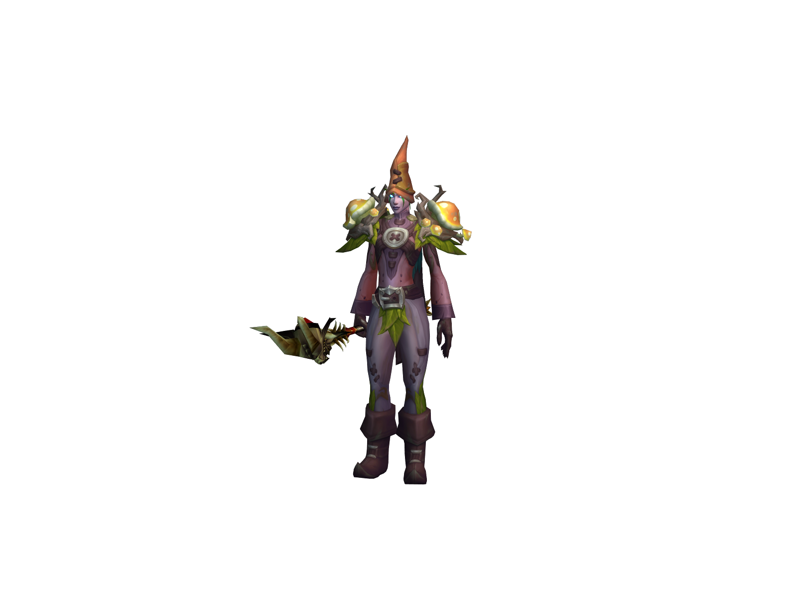 Pxok 3D character render