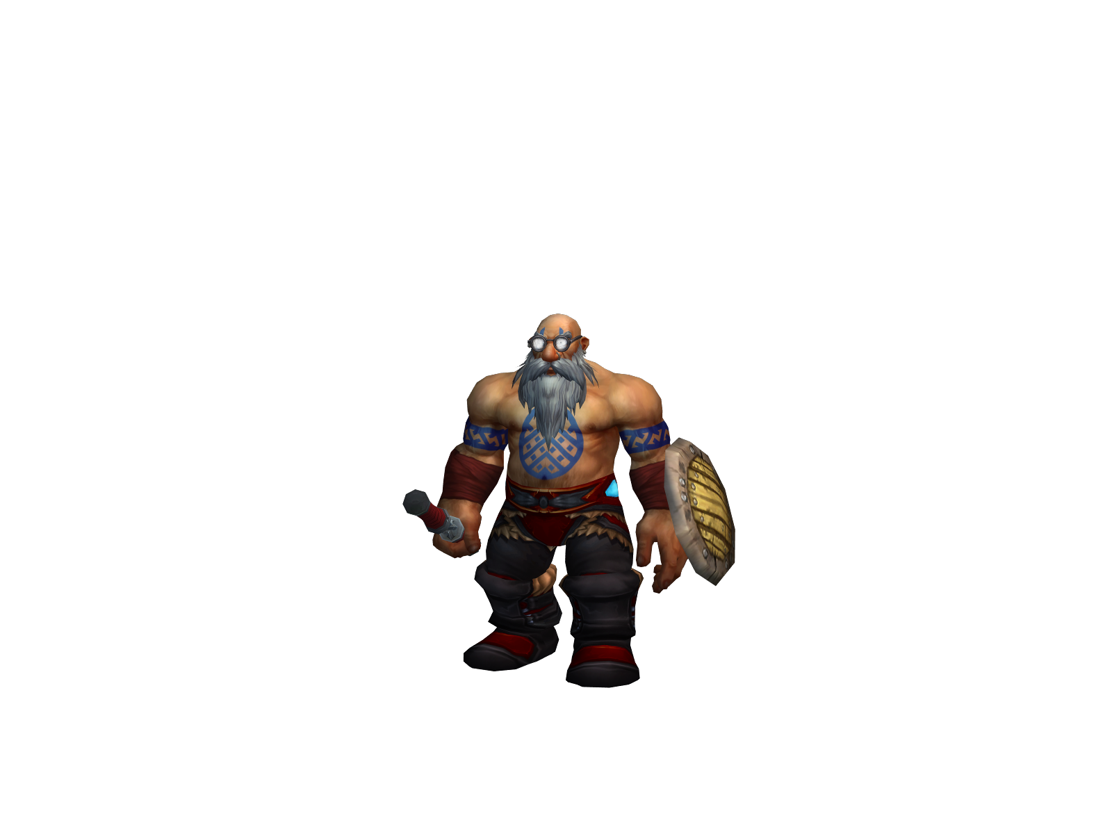 Means 3D character render
