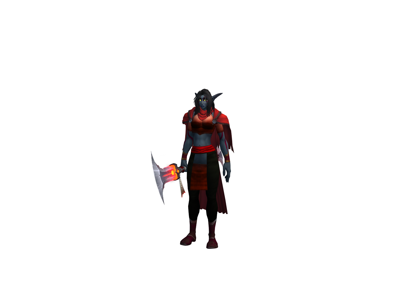 Maguita 3D character render