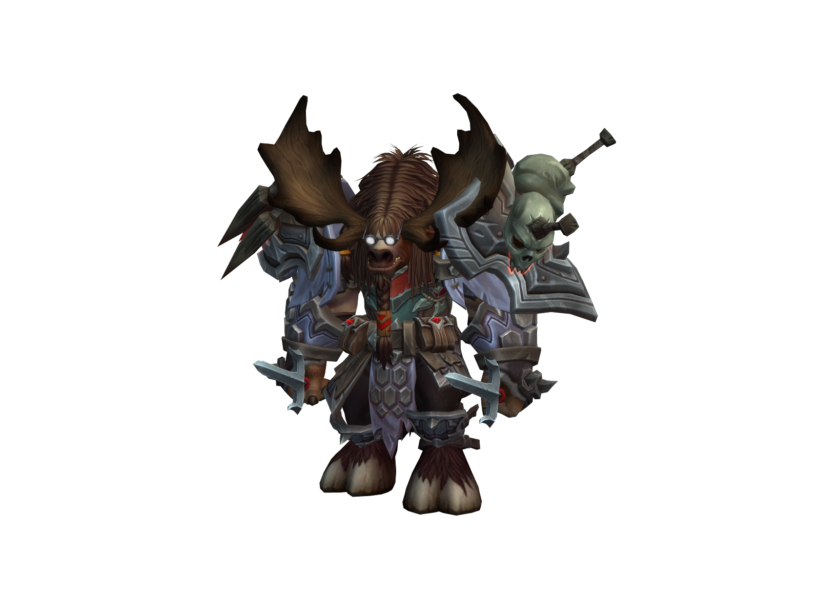Zarley 3D character render