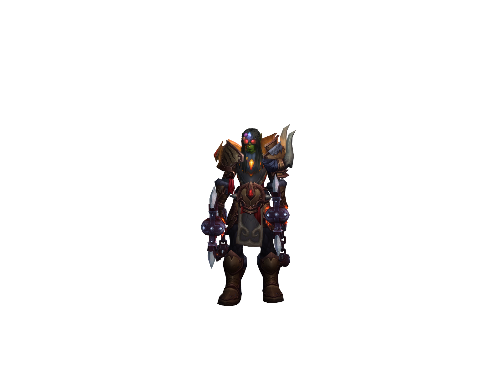 Adrenøkrome 3D character render