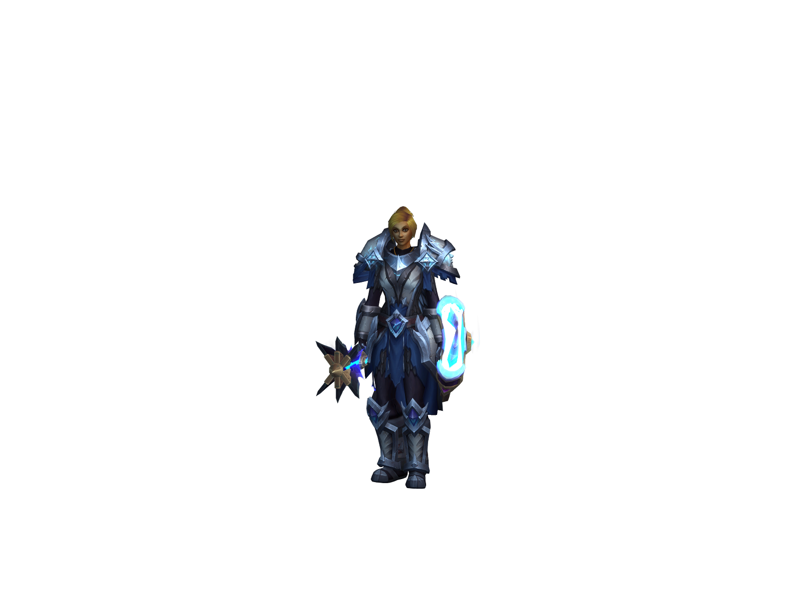 Shàmán 3D character render