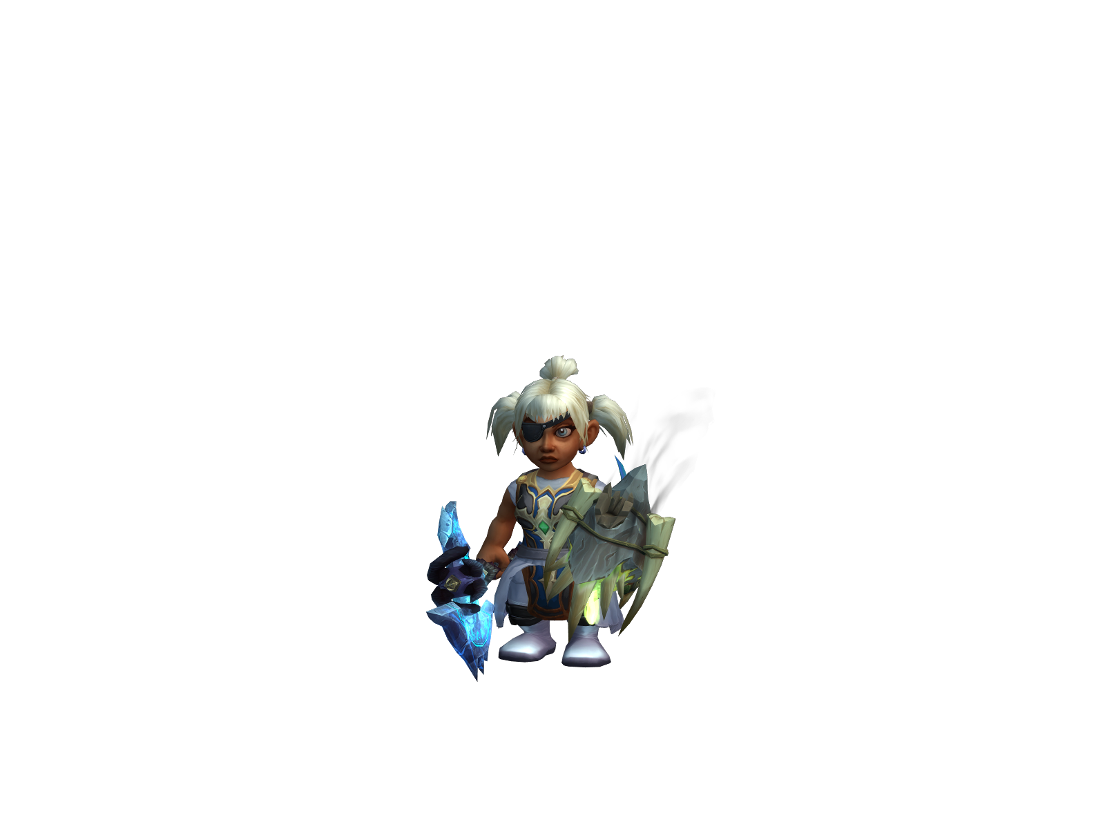 Tárgáryèn 3D character render