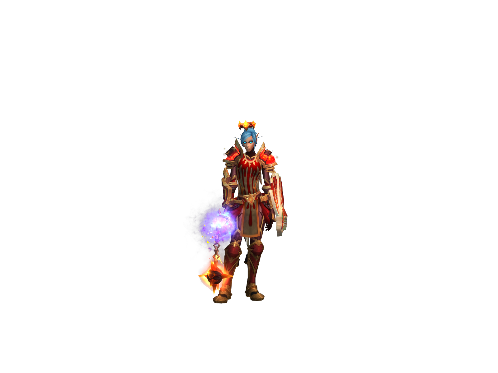 Folio 3D character render
