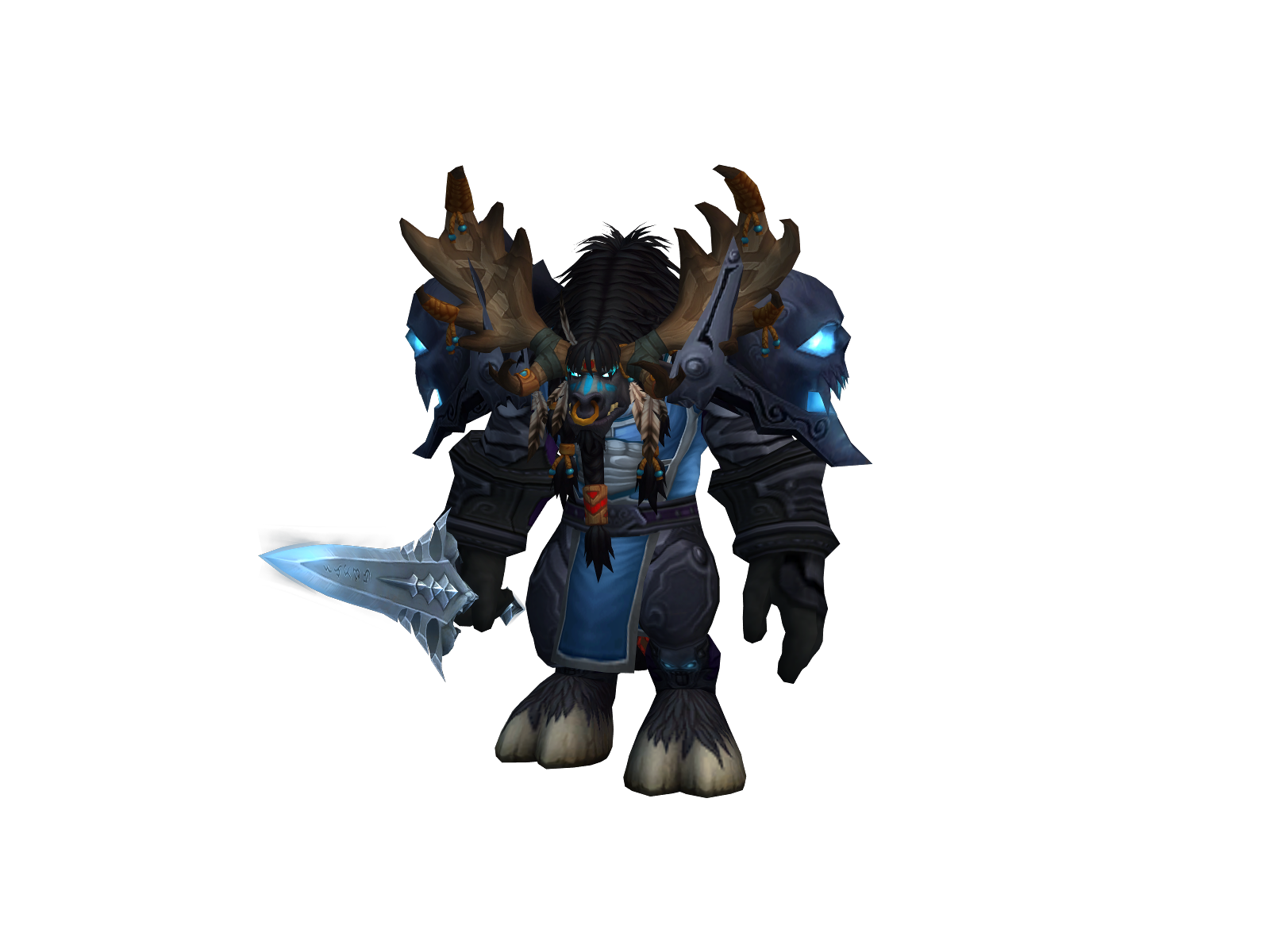 Cowdk 3D character render
