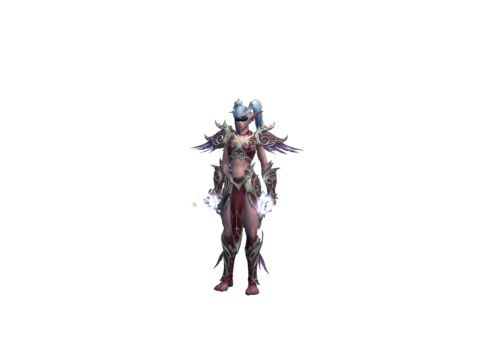 Coldsmile 3D character render