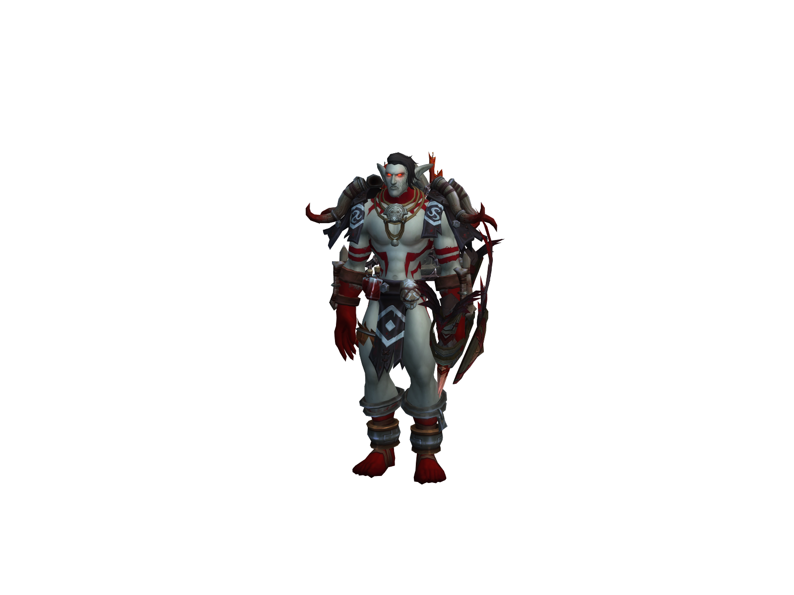 Merche 3D character render