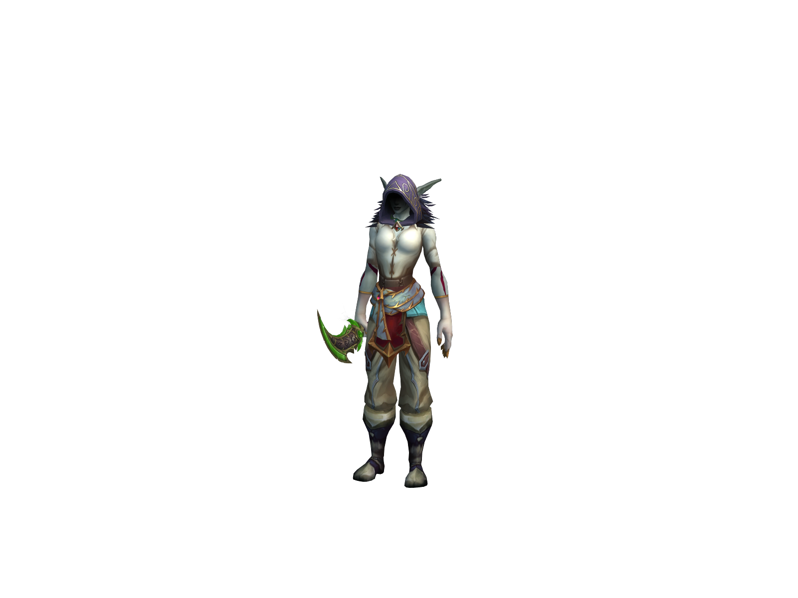 Nîghtz 3D character render
