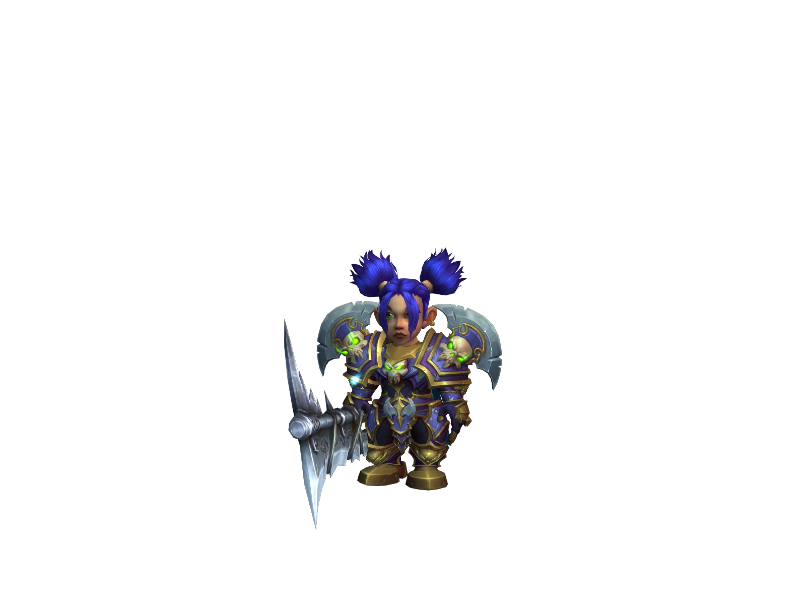 Dragonragé 3D character render