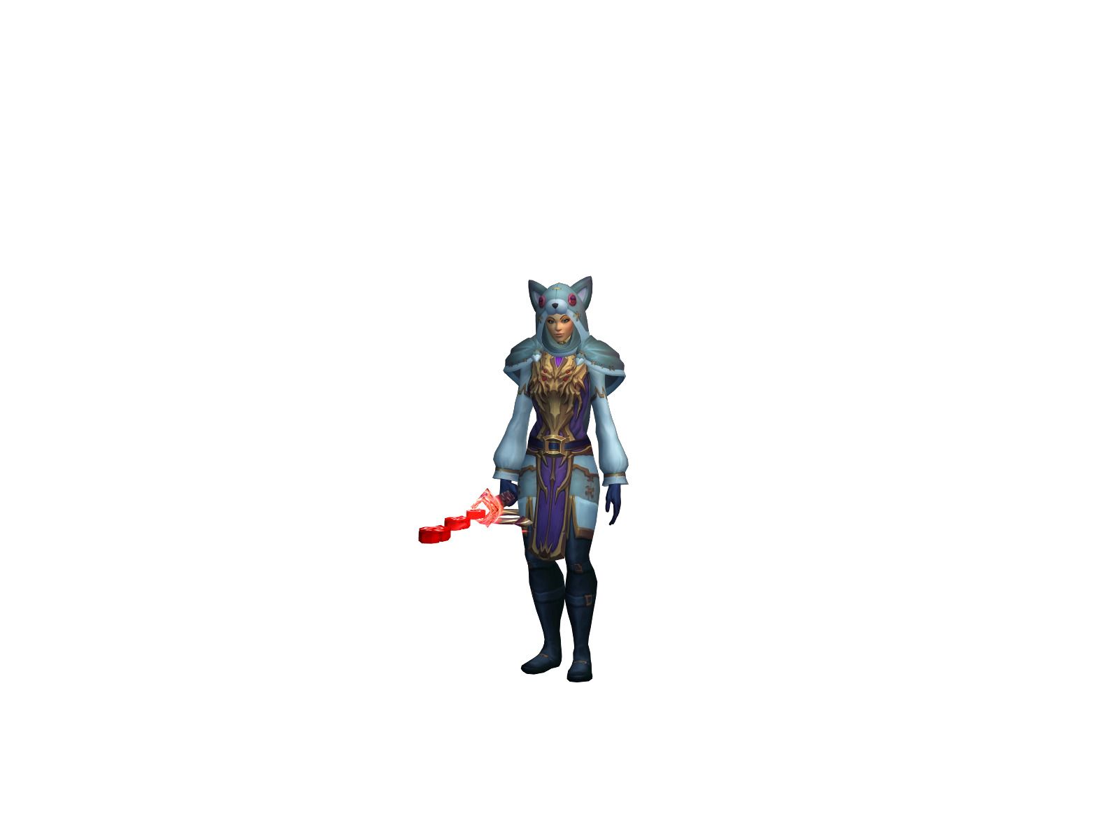 Zickezacke 3D character render