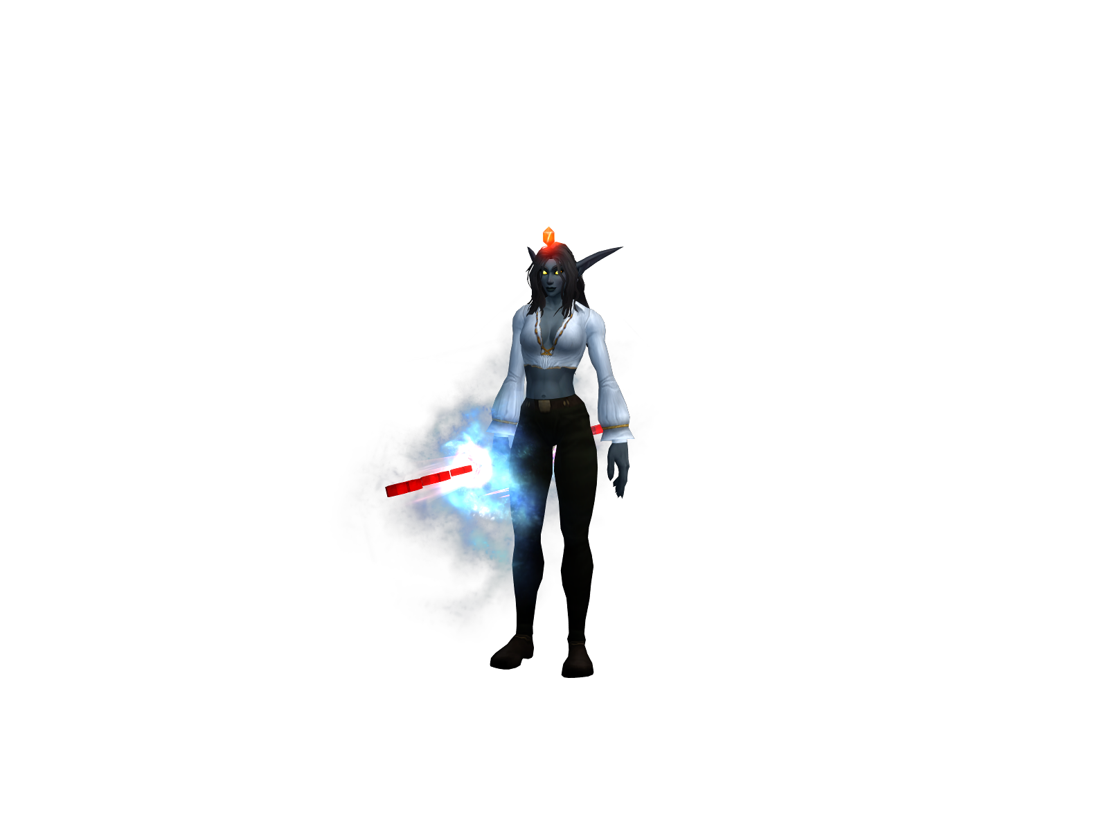 Mxnace 3D character render