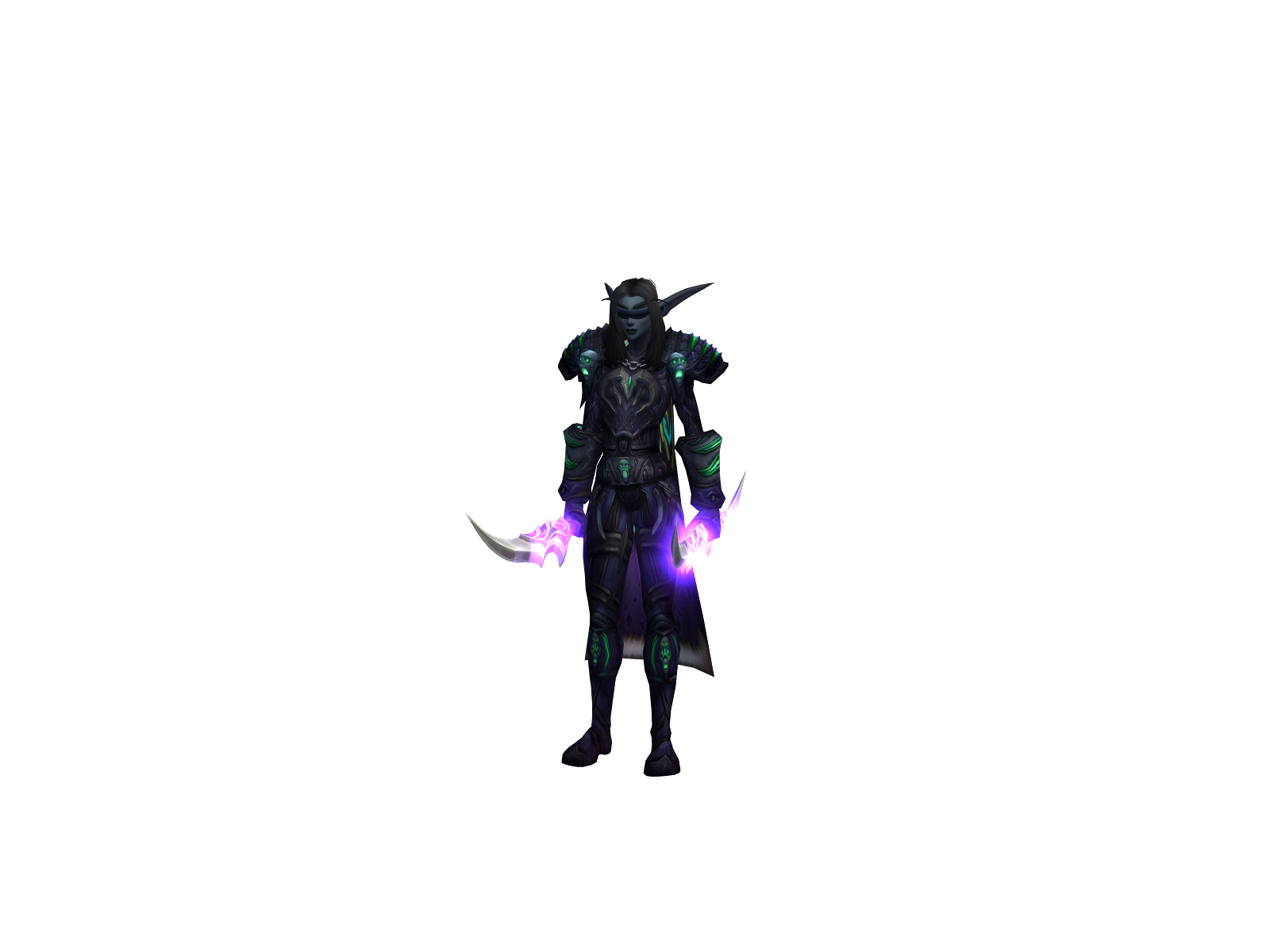Blackmambá 3D character render