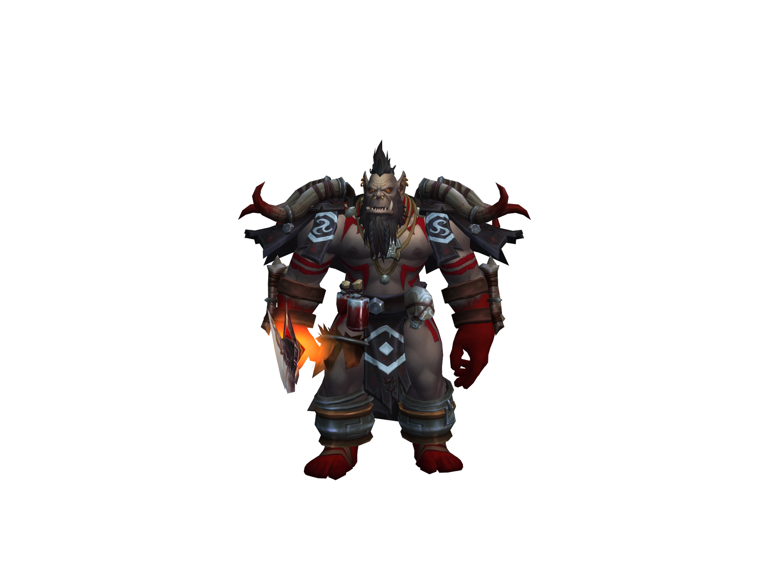 Daqq 3D character render