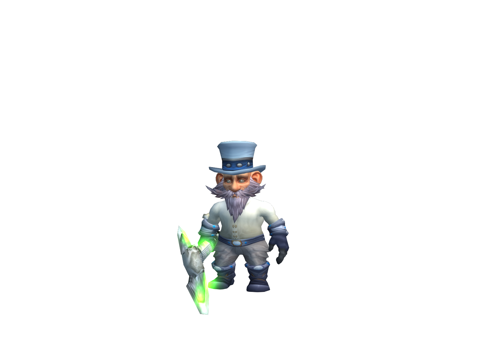 Krizyin 3D character render