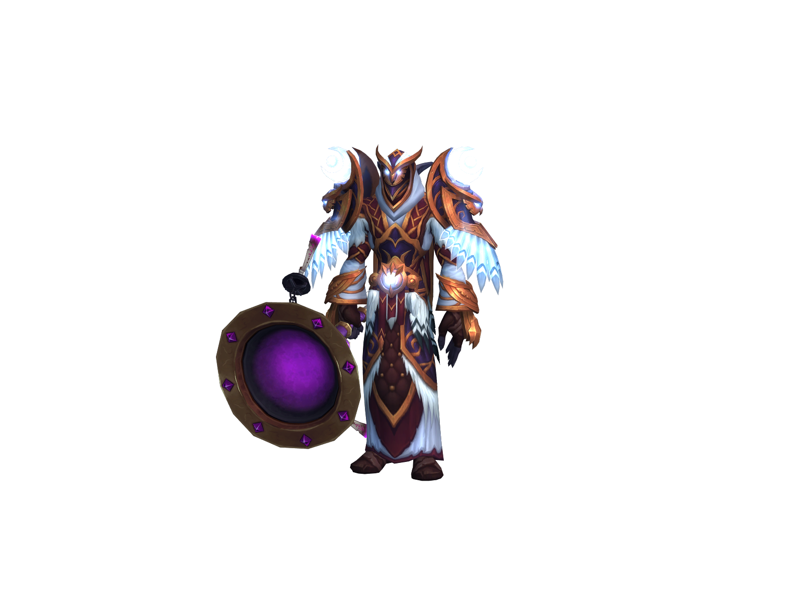 Brandlilja 3D character render
