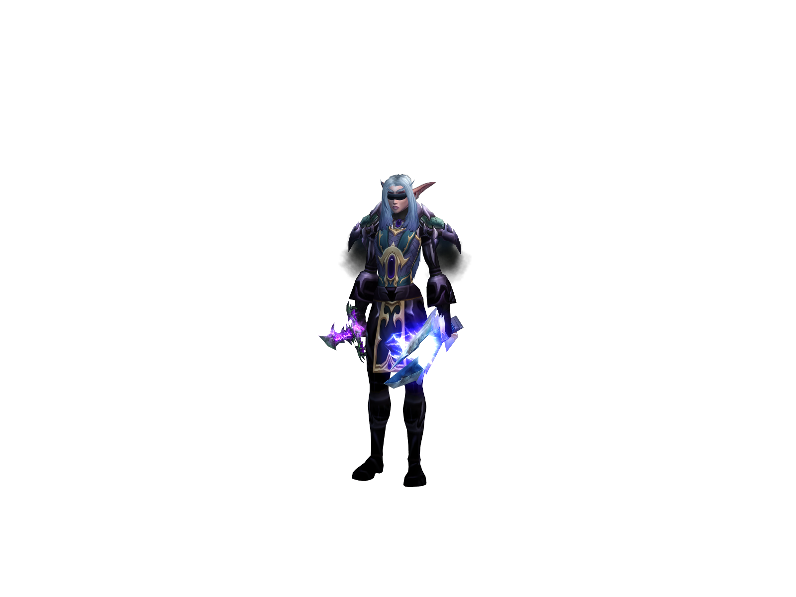 Shejlá 3D character render