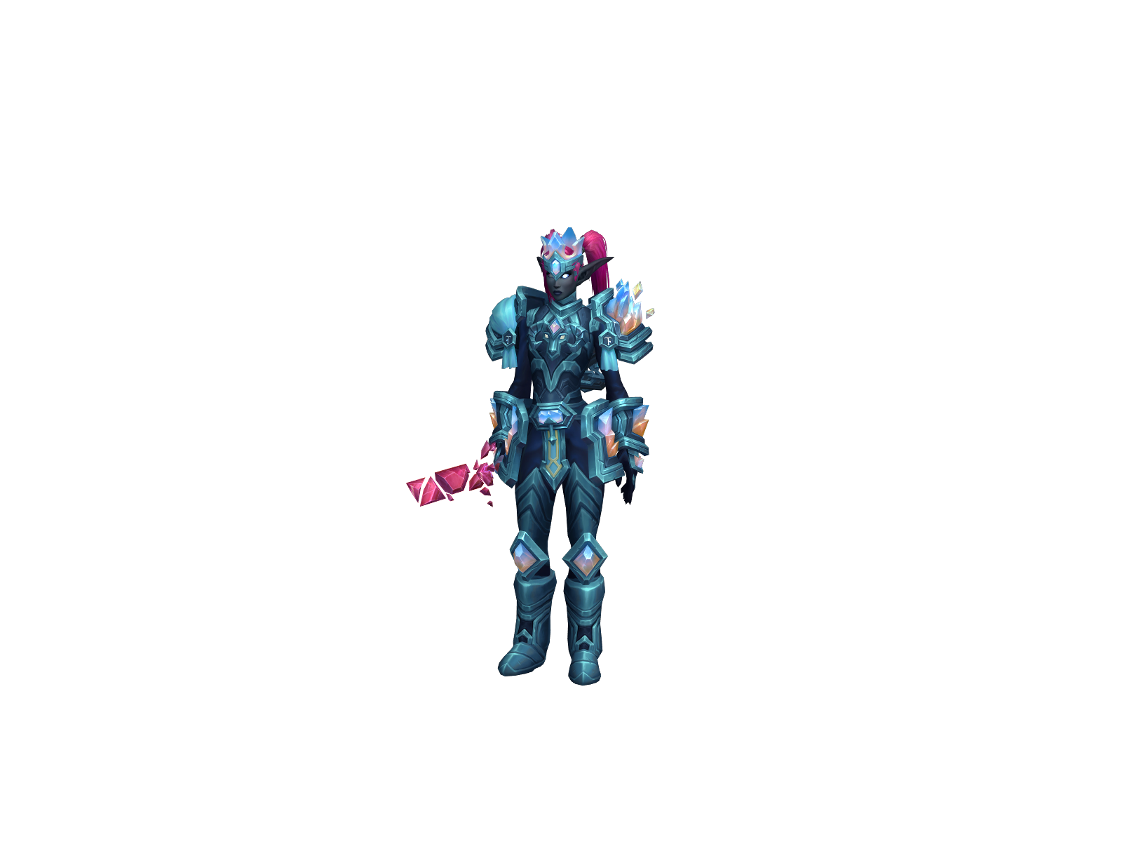 Auua 3D character render