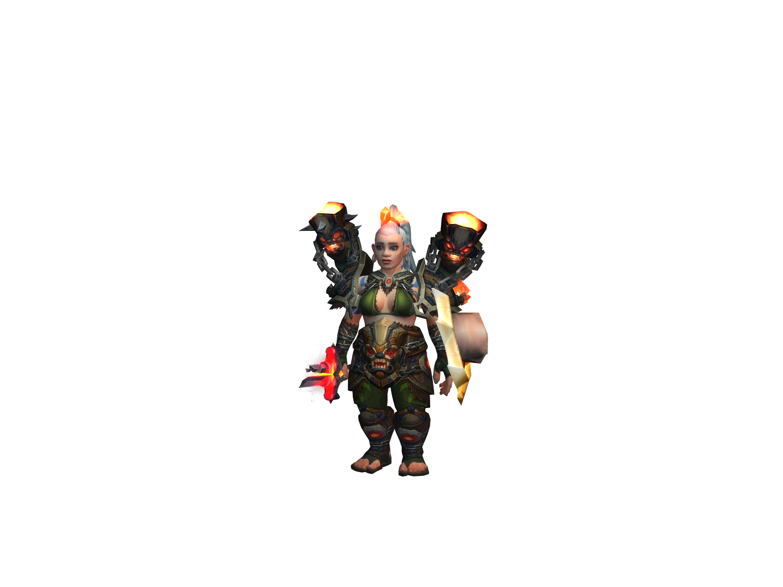 Ayusham 3D character render