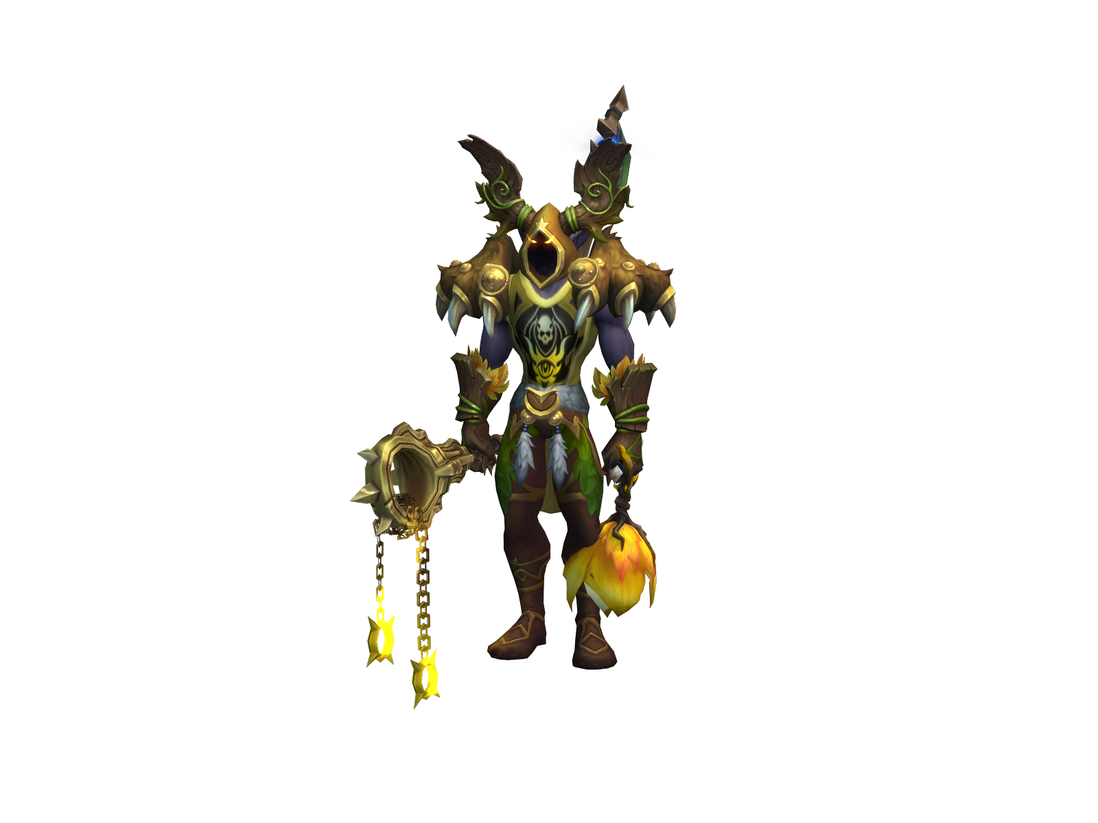 Kbåkå 3D character render