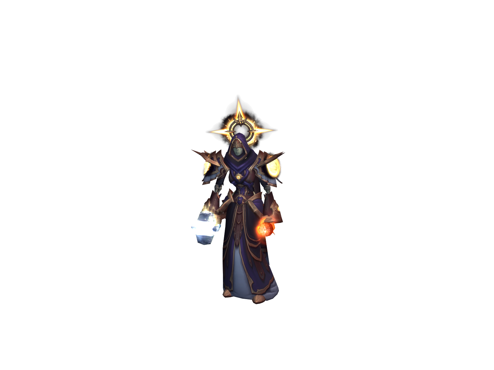 Pyran 3D character render