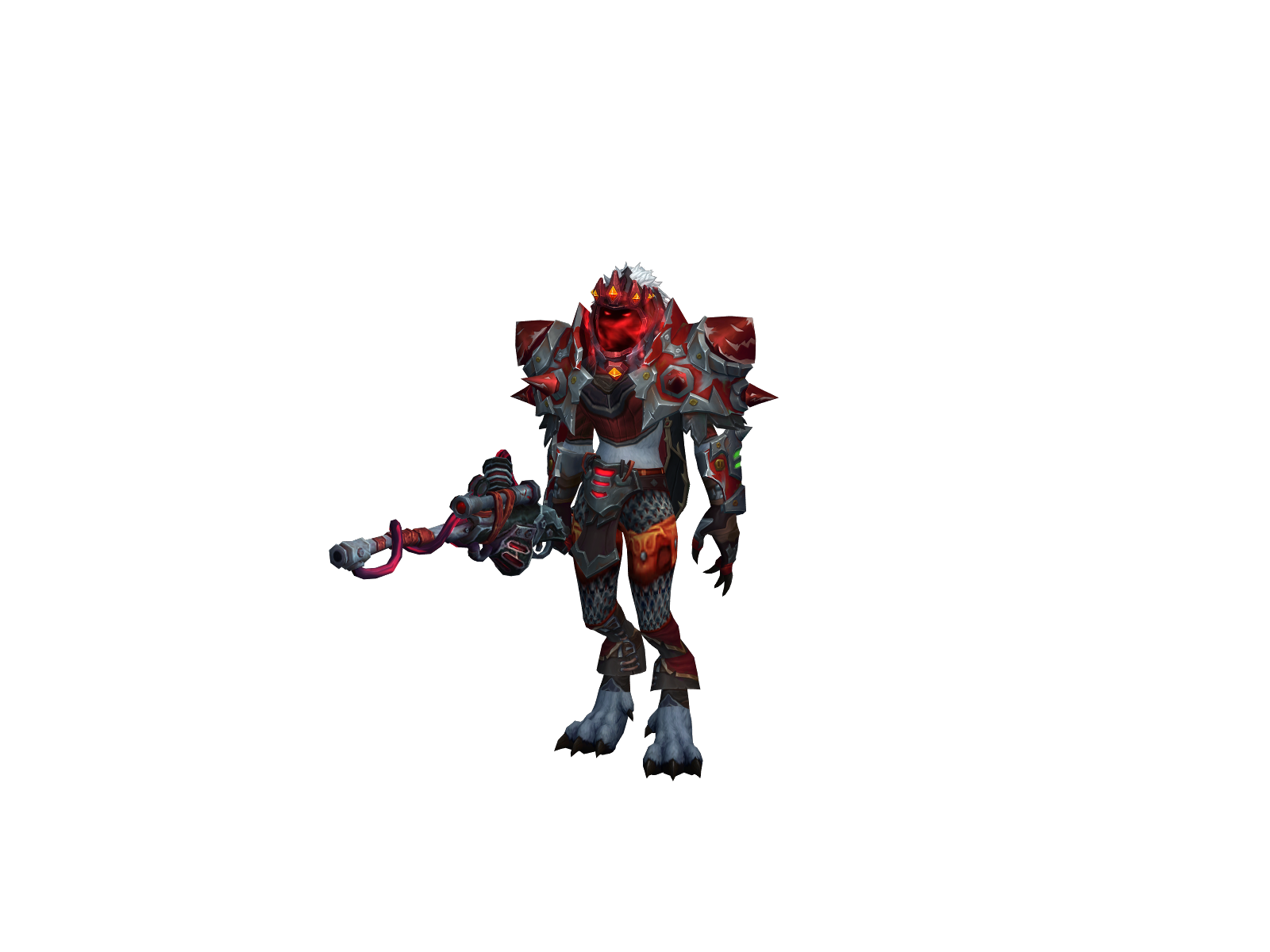 Cillexia 3D character render