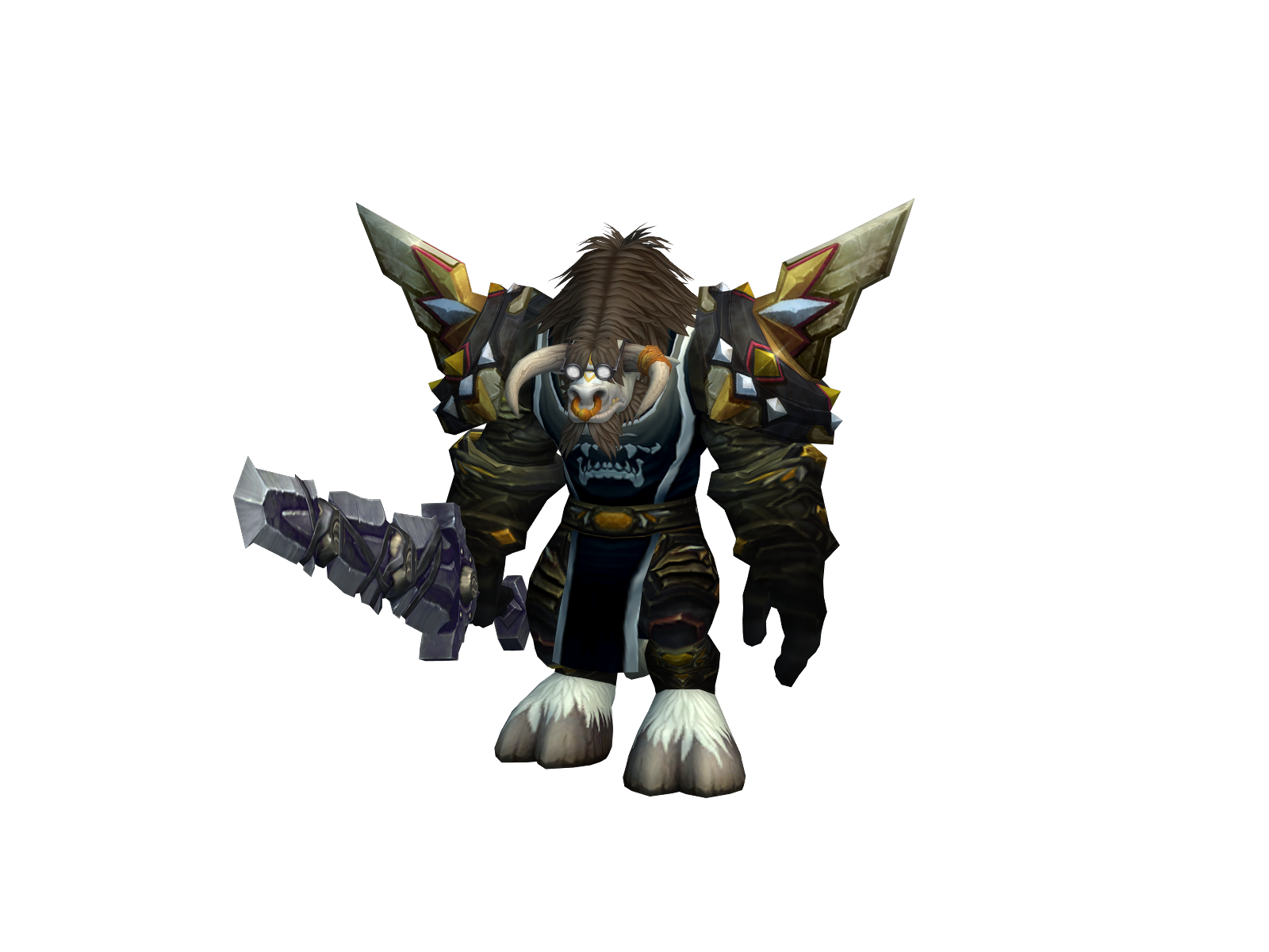 Moosiah 3D character render
