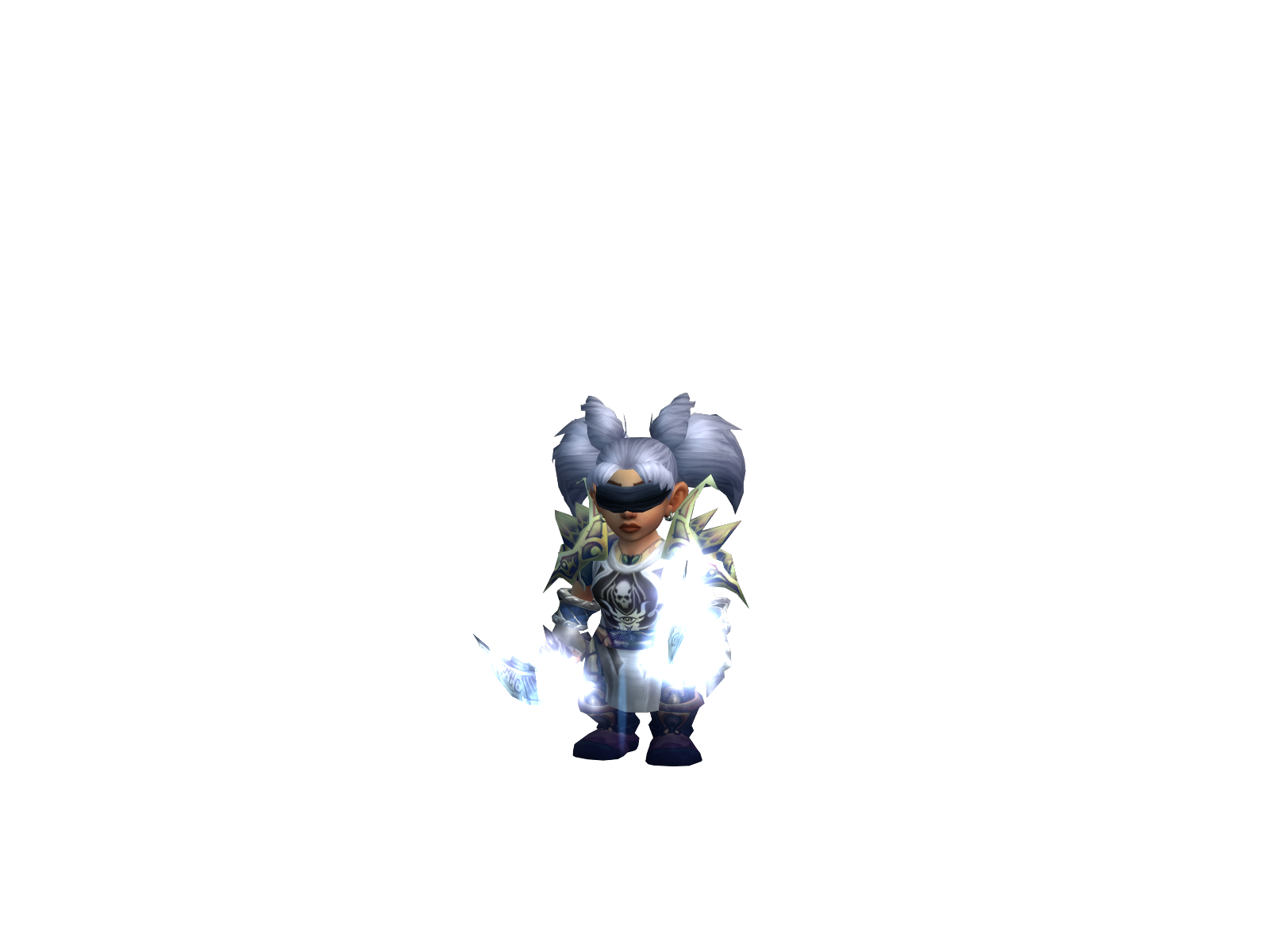 Milmipror 3D character render