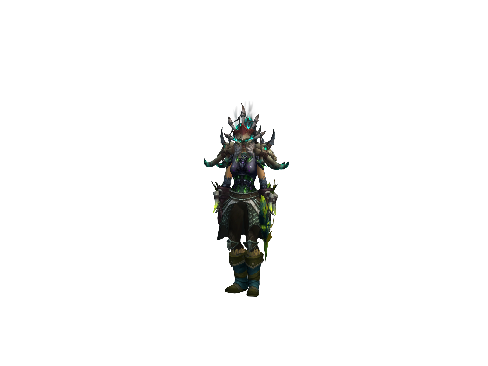 Viduq 3D character render