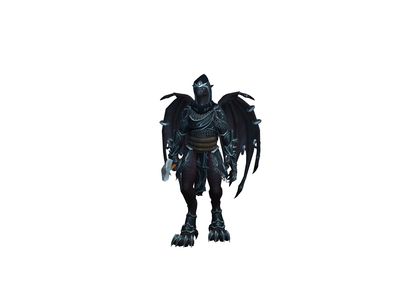 Flyingßelle 3D character render