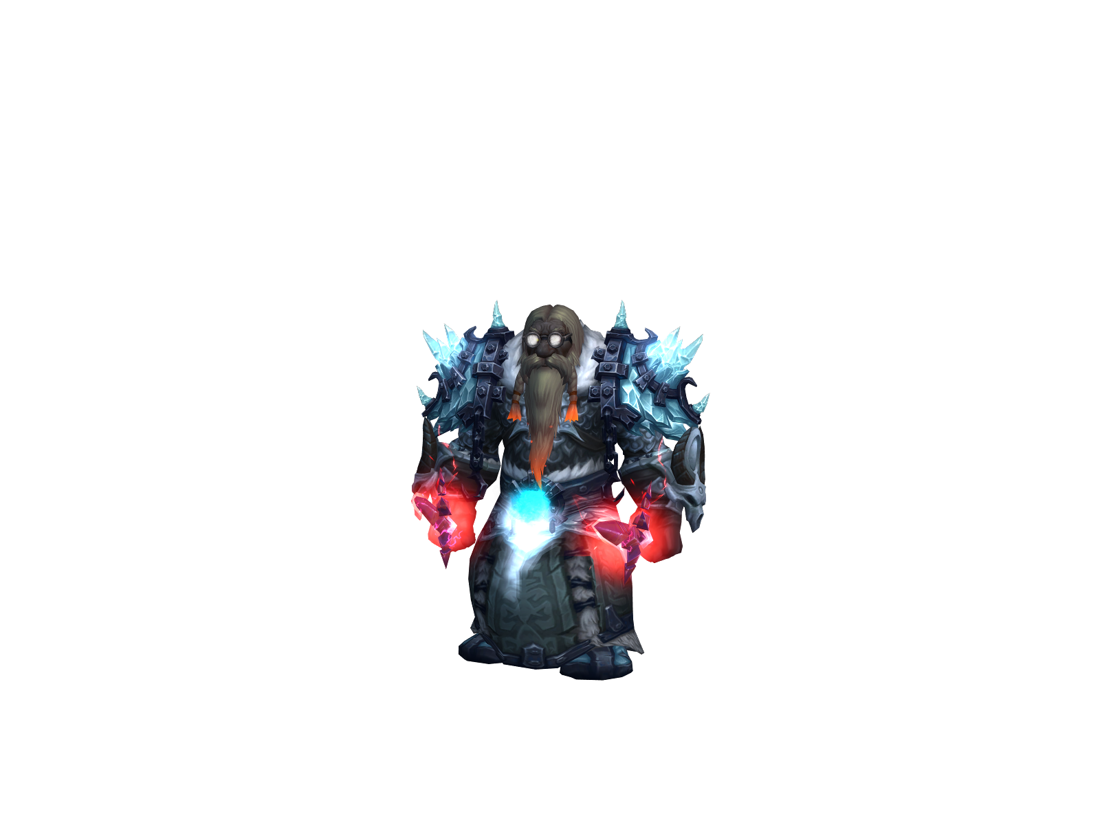 Moaki 3D character render
