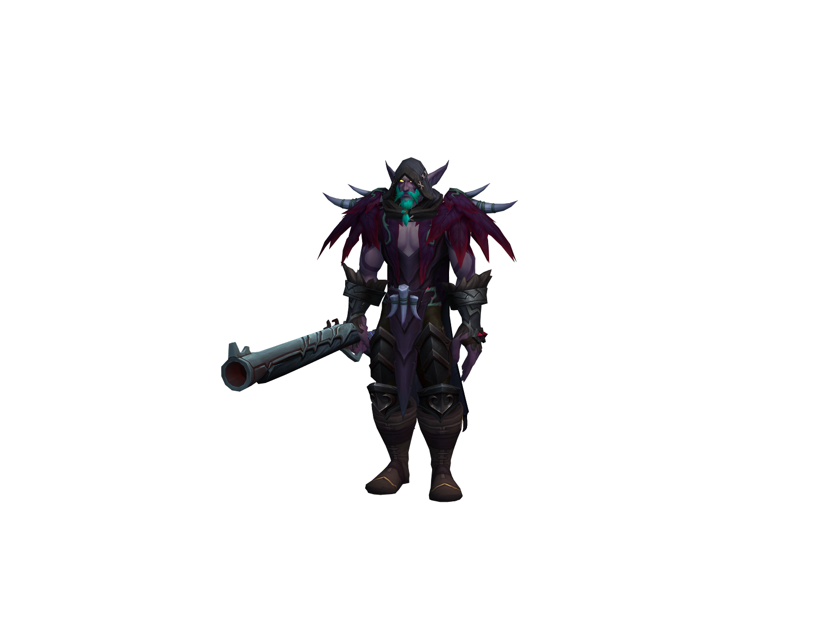 Araemveus 3D character render