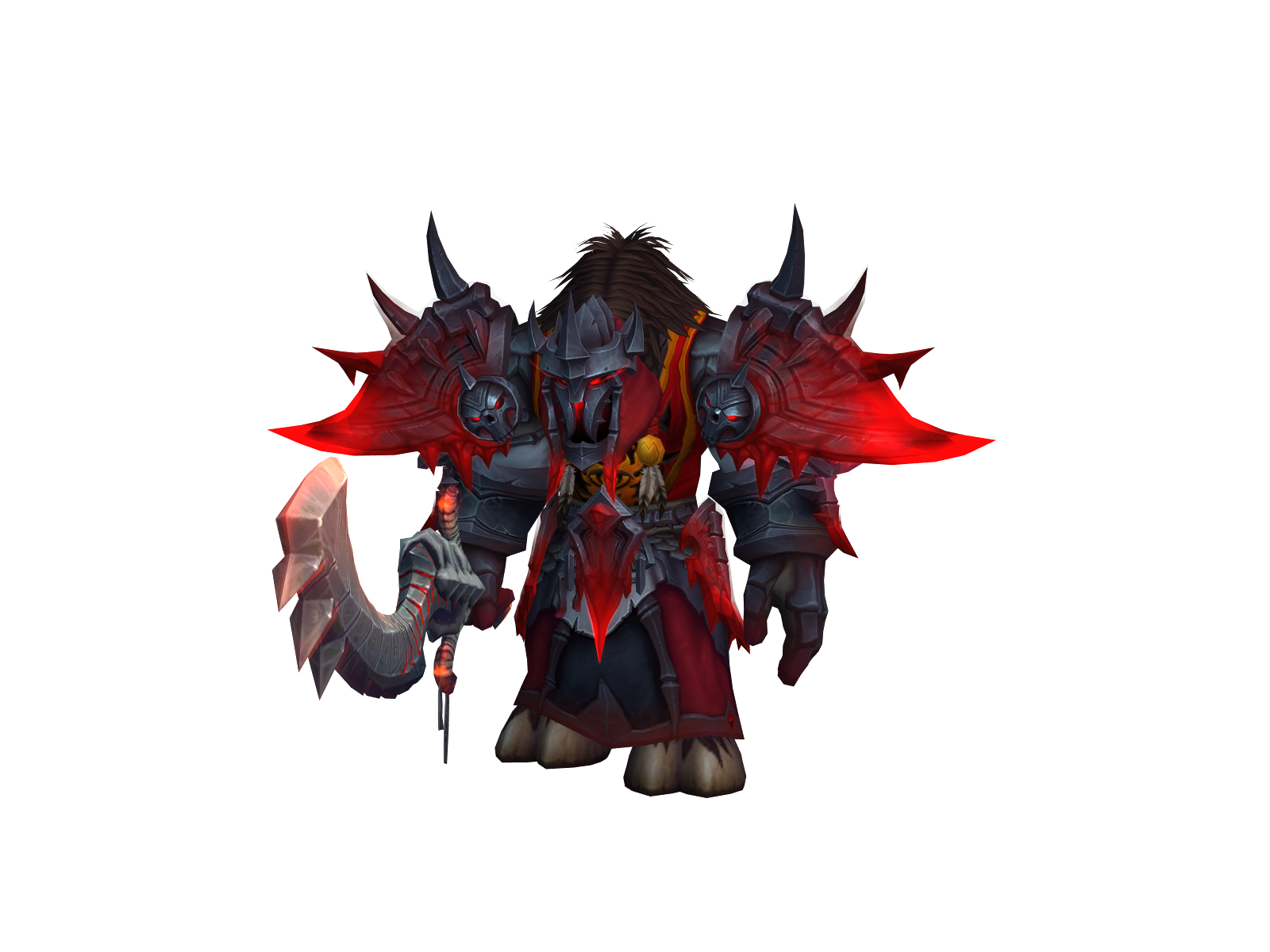 Interitus 3D character render