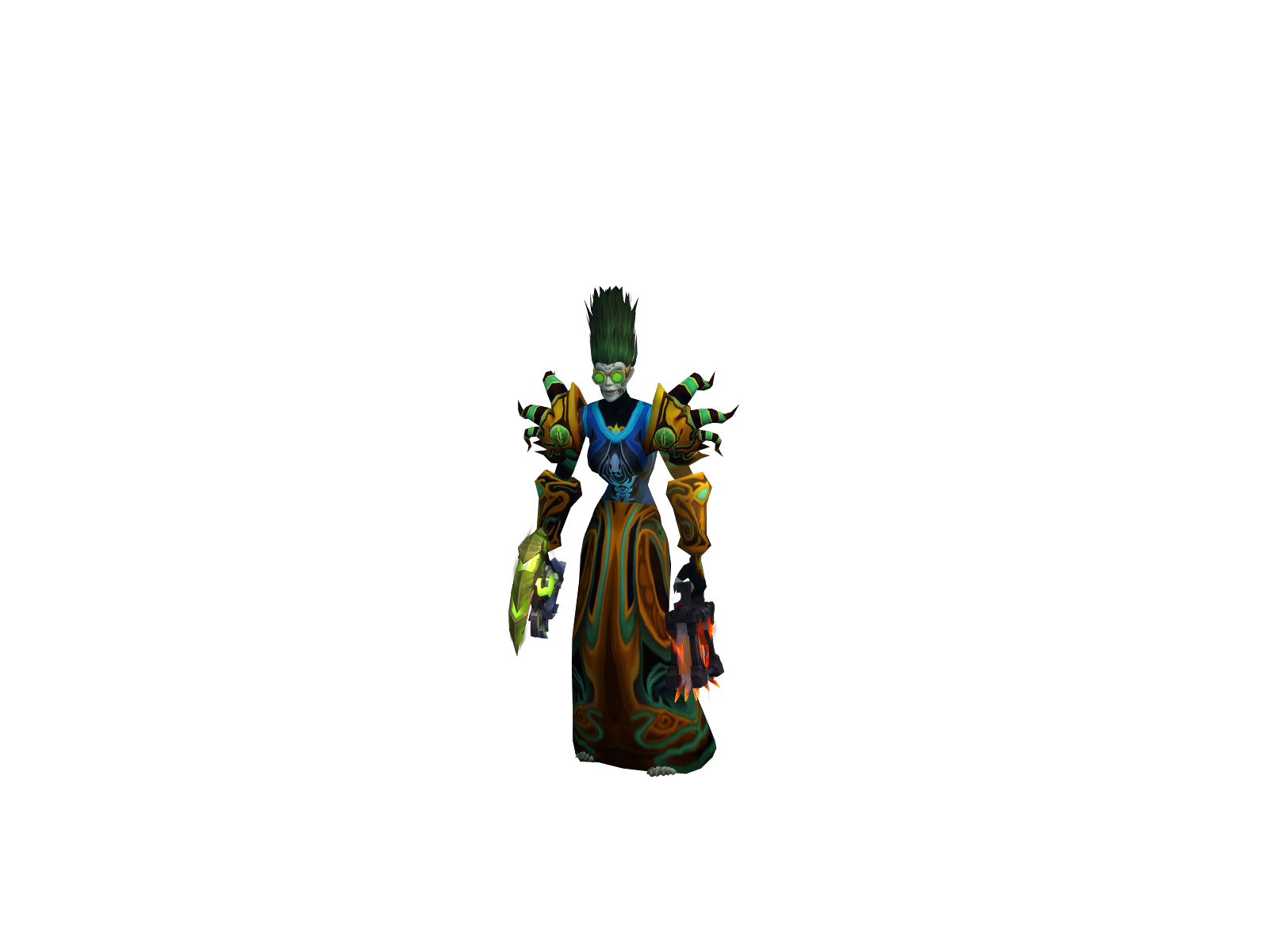 Surkuk 3D character render