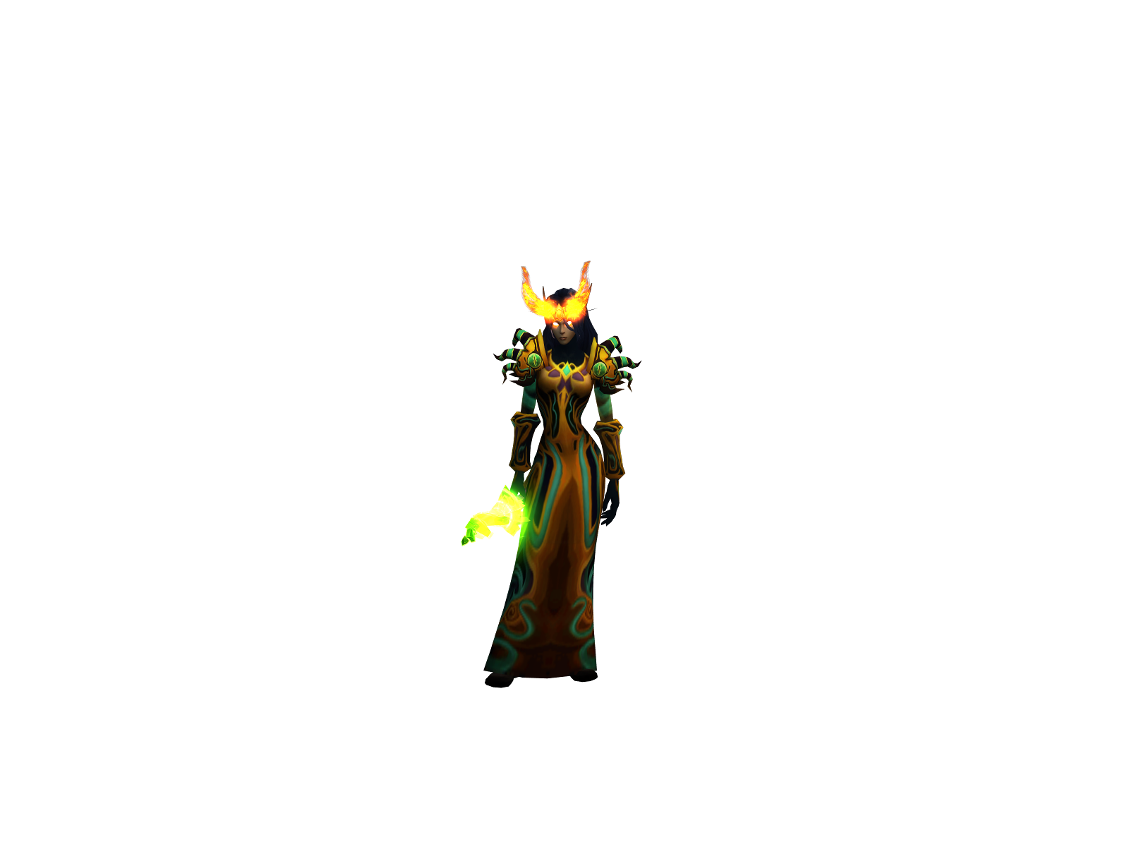After 3D character render