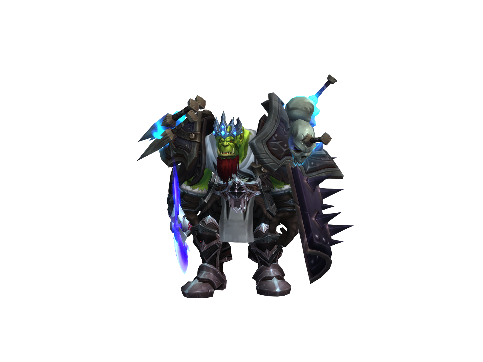 Riptræding 3D character render