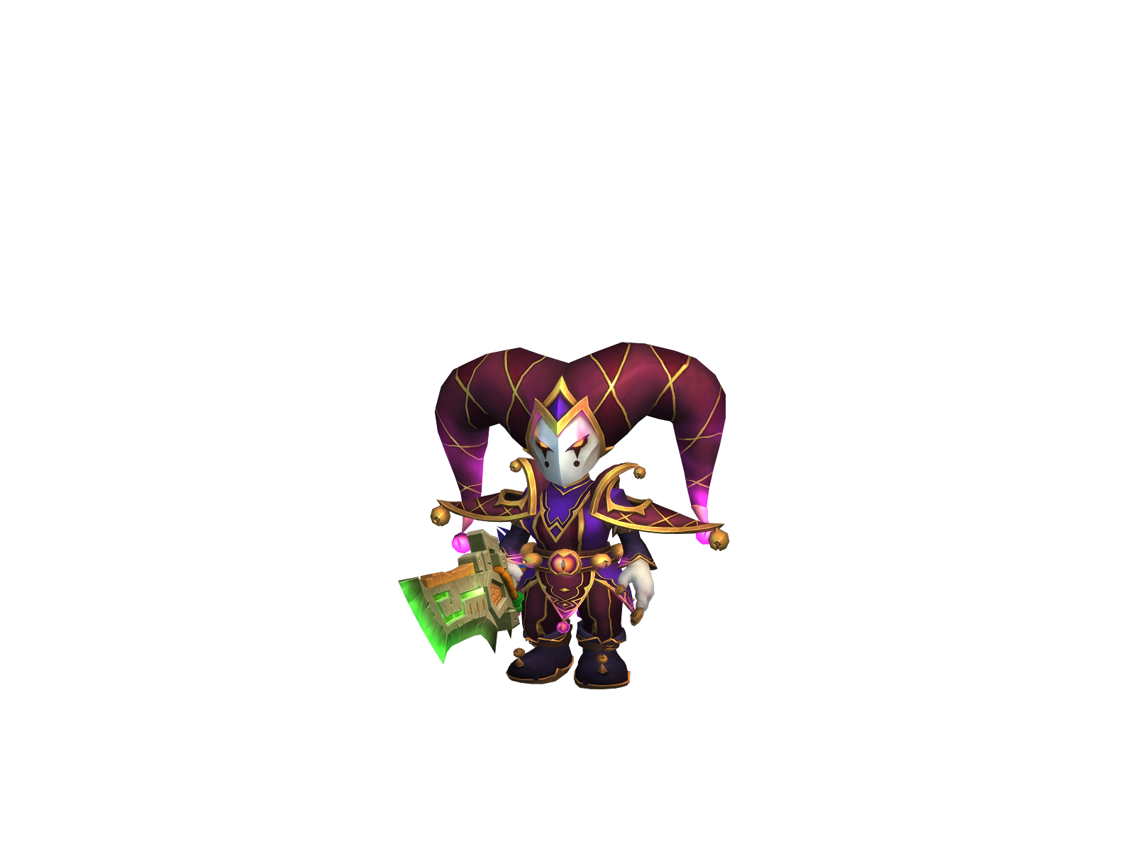 Btcusdt 3D character render
