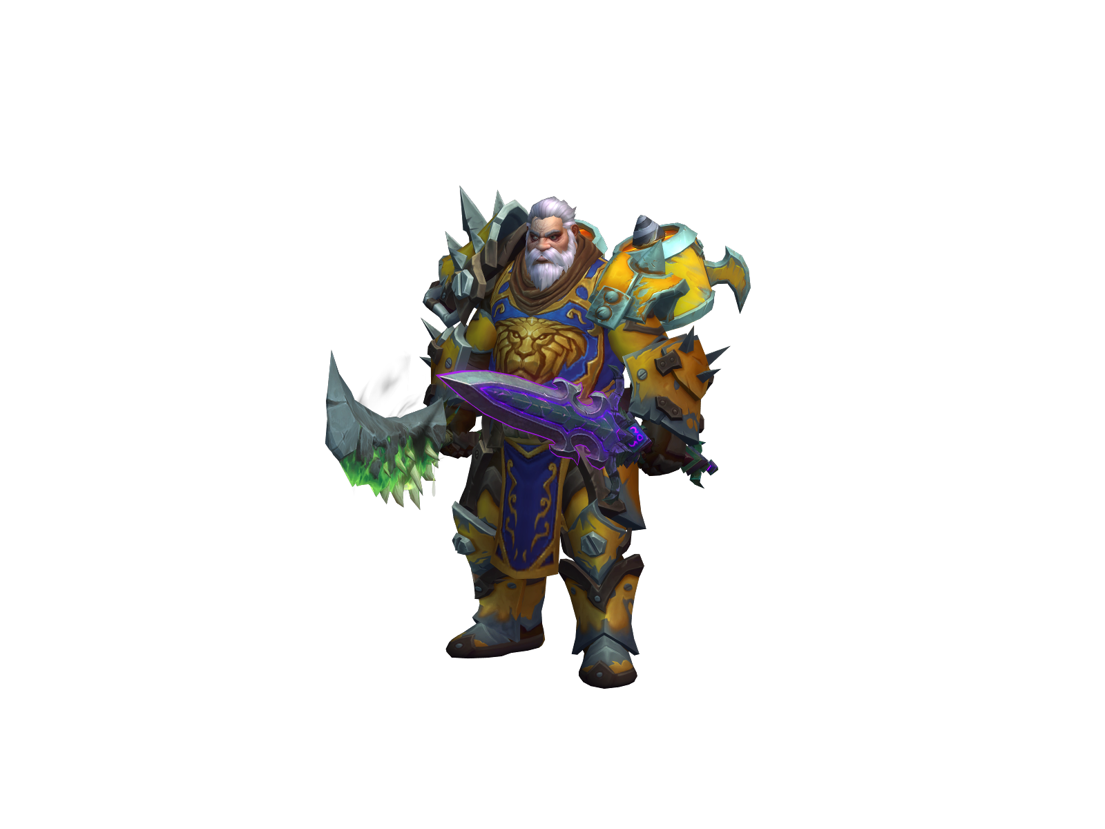 Idashark 3D character render