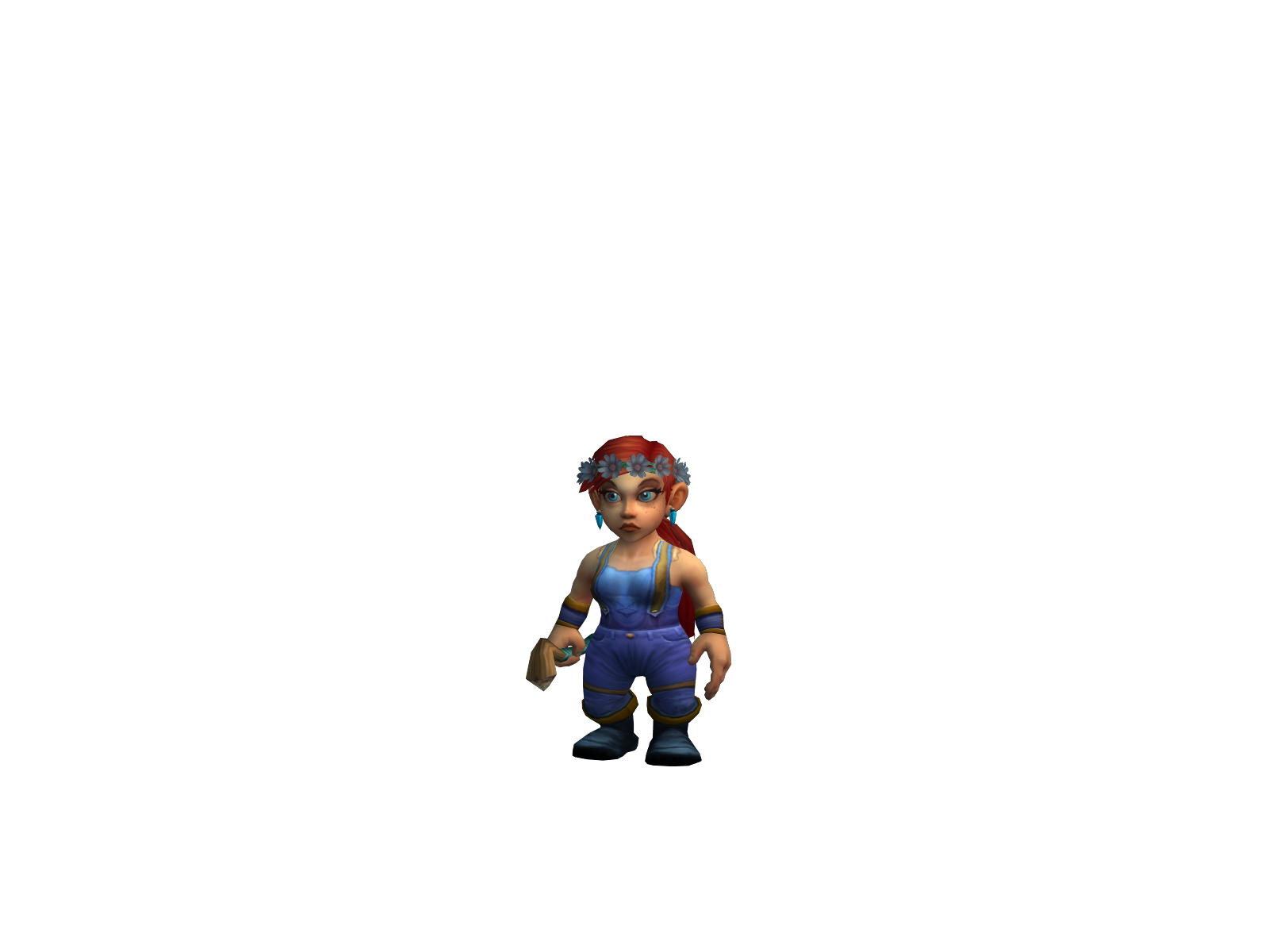 Tömpsykkä 3D character render