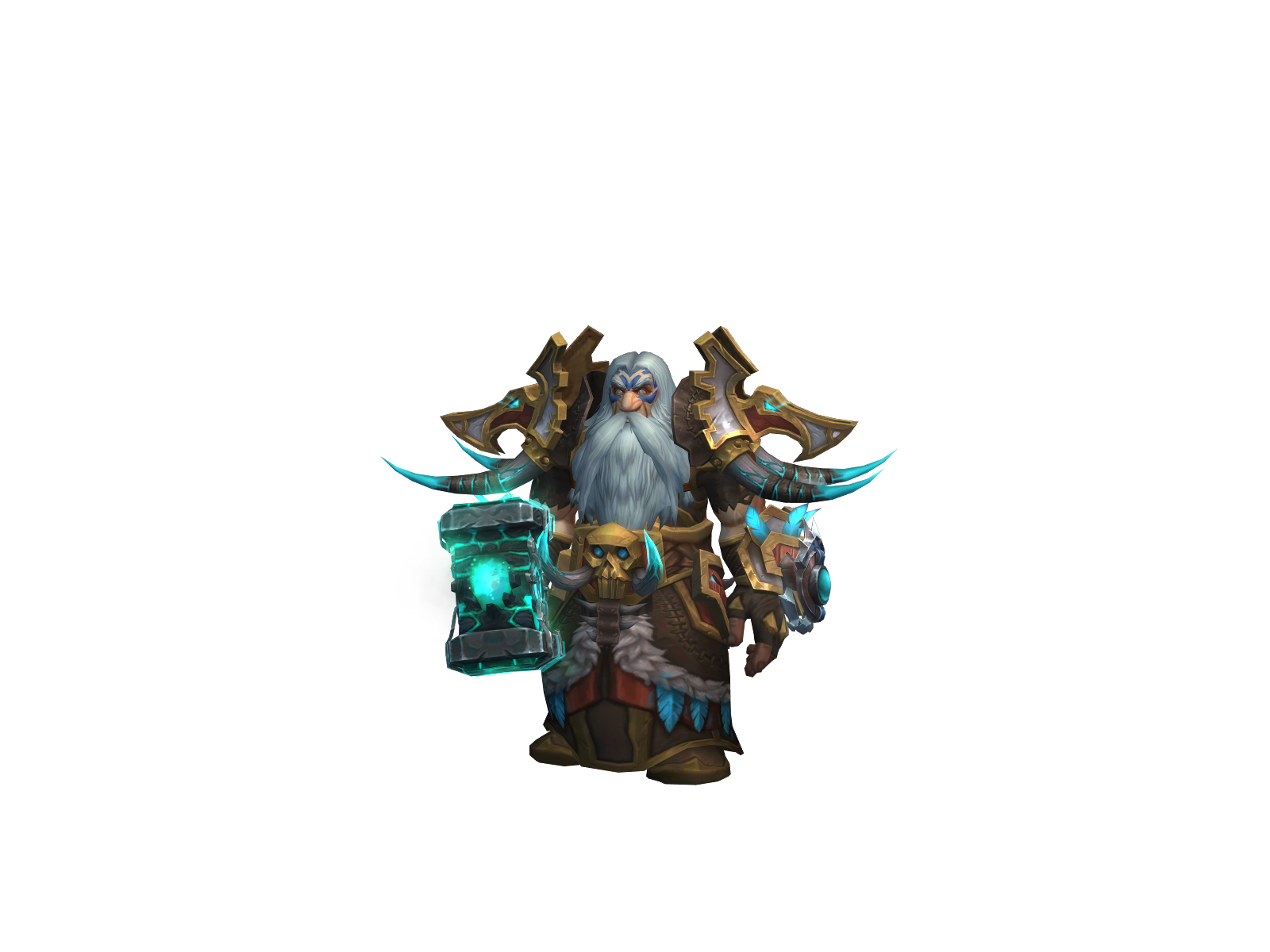 Zhalmoxe 3D character render