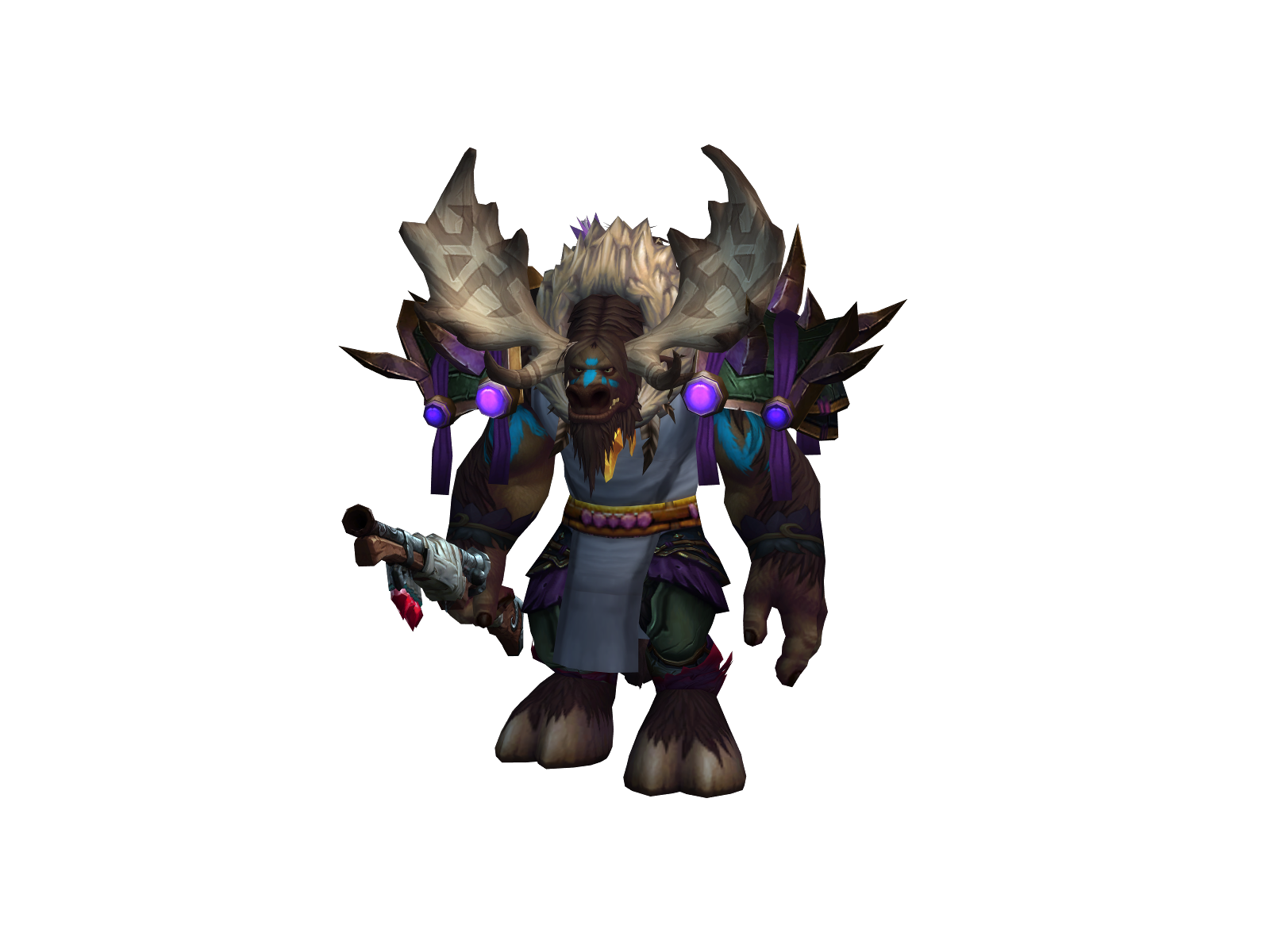 Tull 3D character render