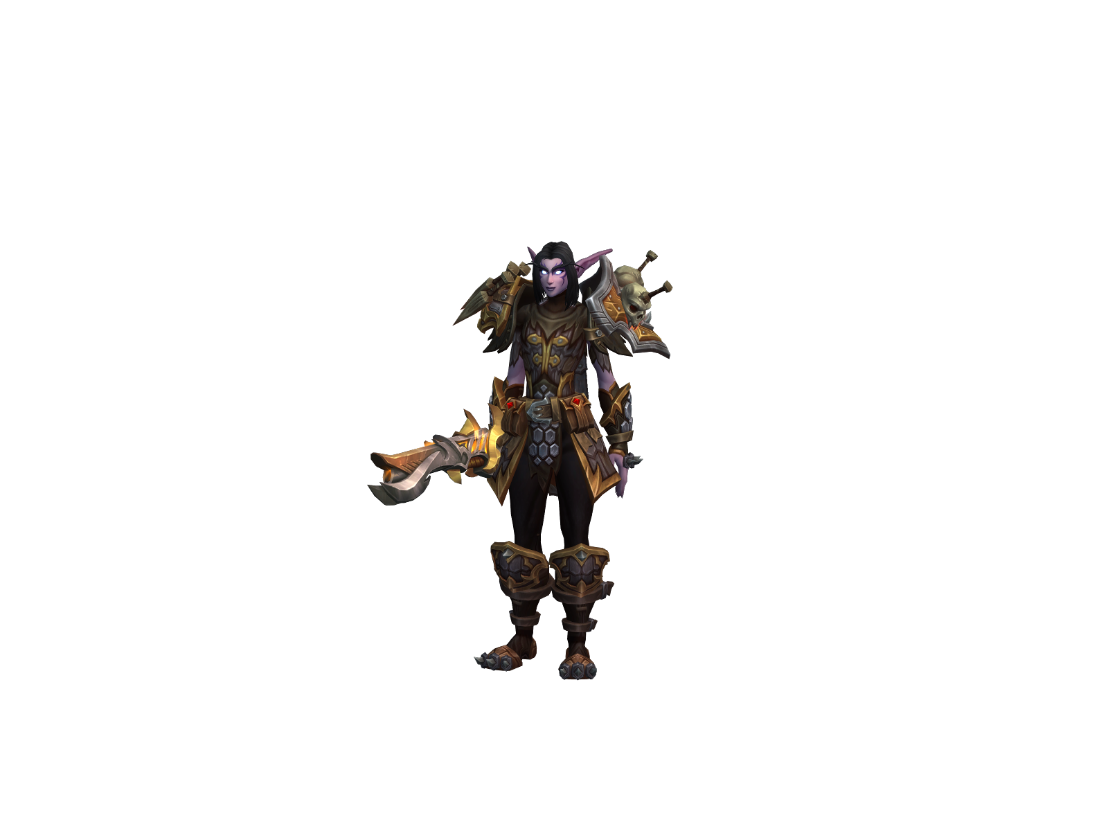Savxge 3D character render