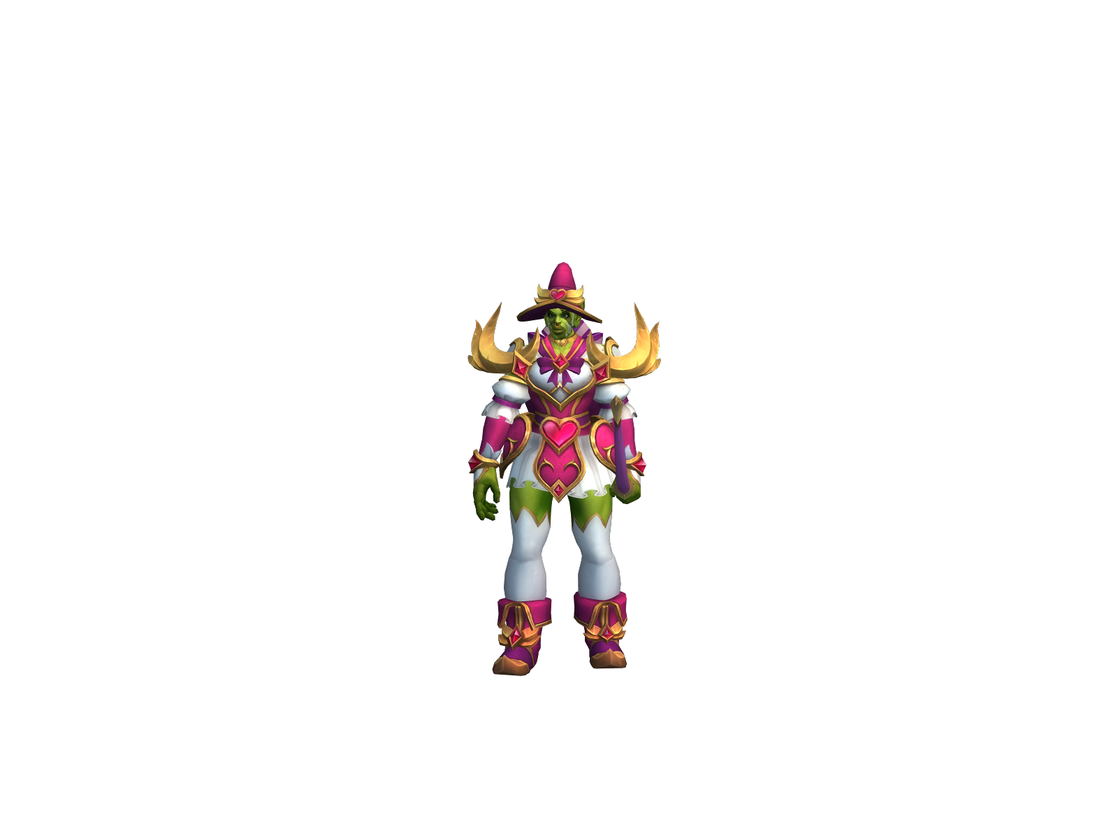 Scarvez 3D character render