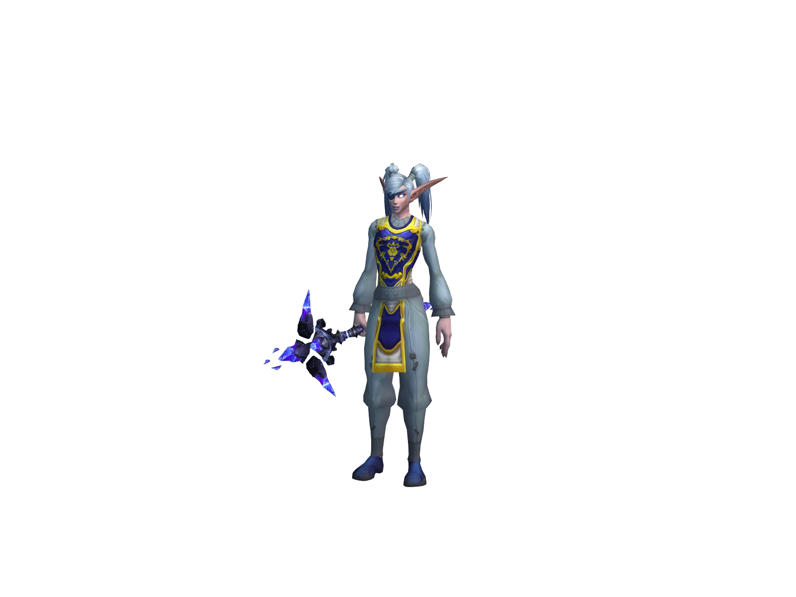 Davethemage 3D character render