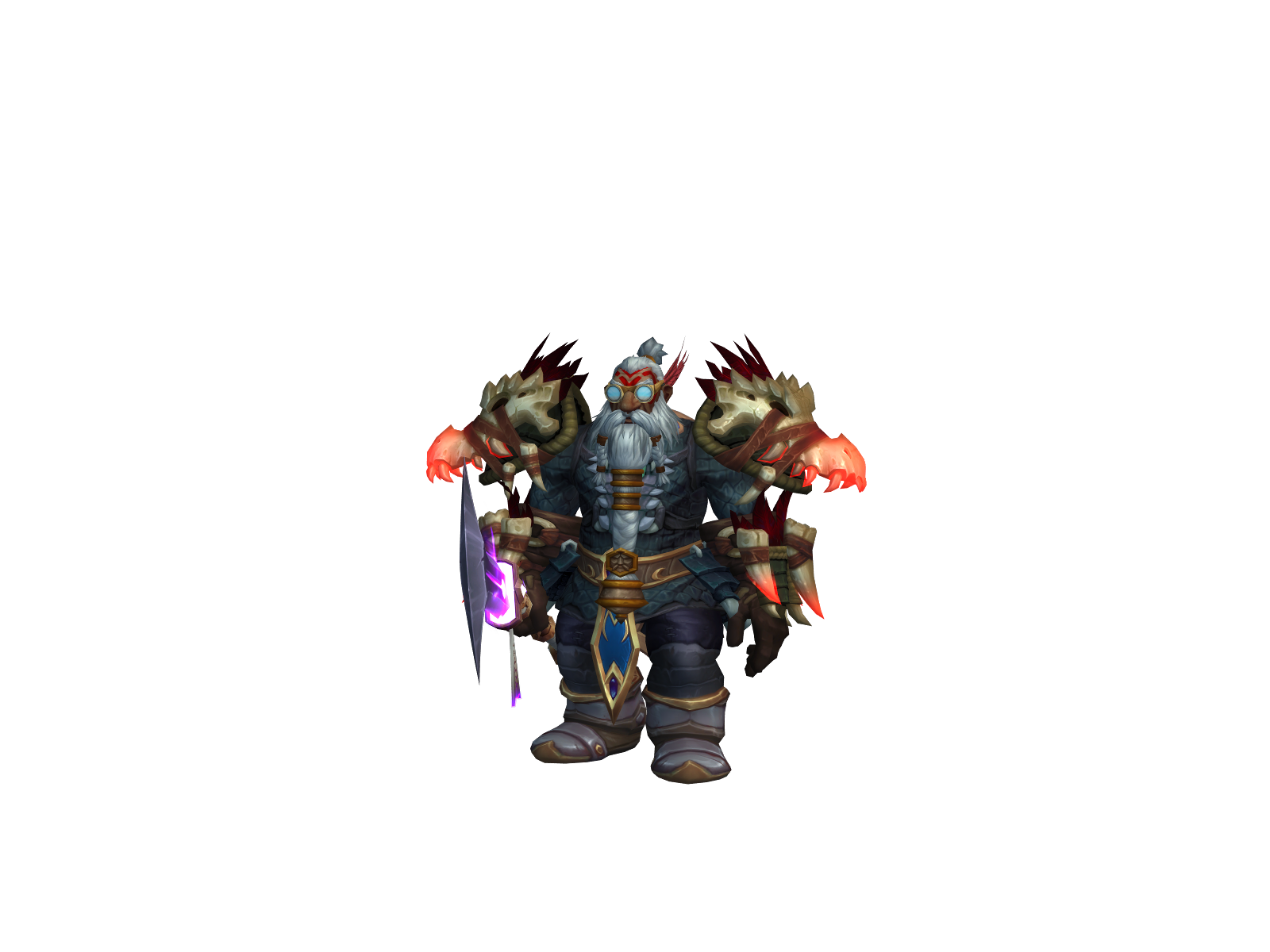 Beastwhizper 3D character render