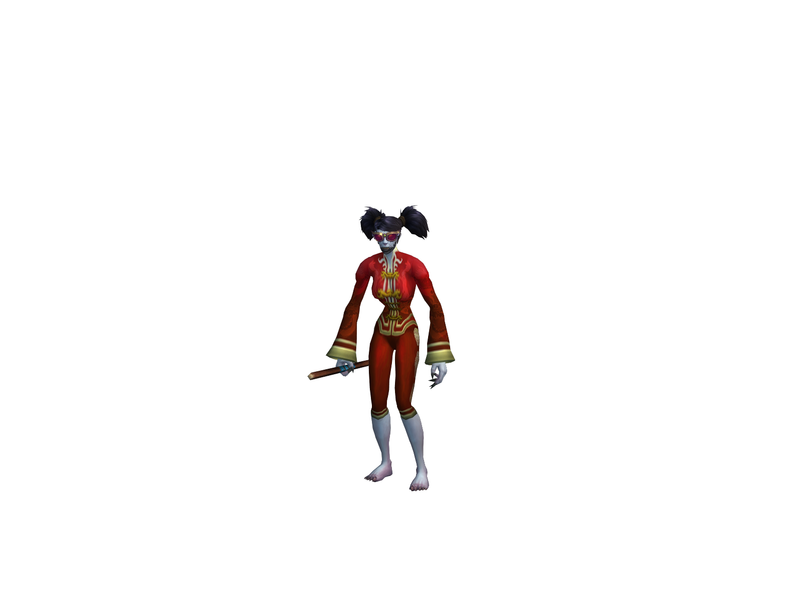 Mortveil 3D character render