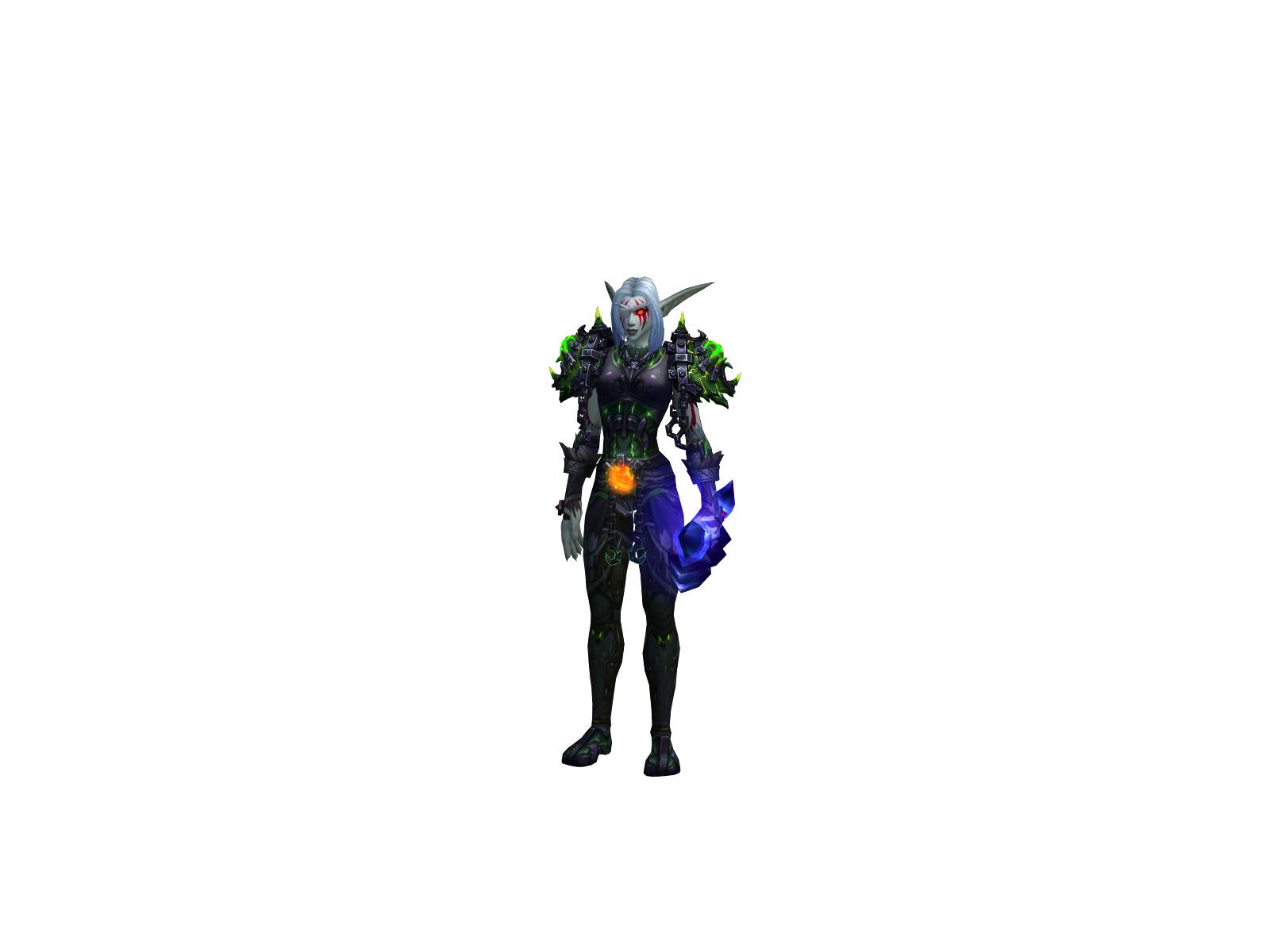 Wallelehx 3D character render