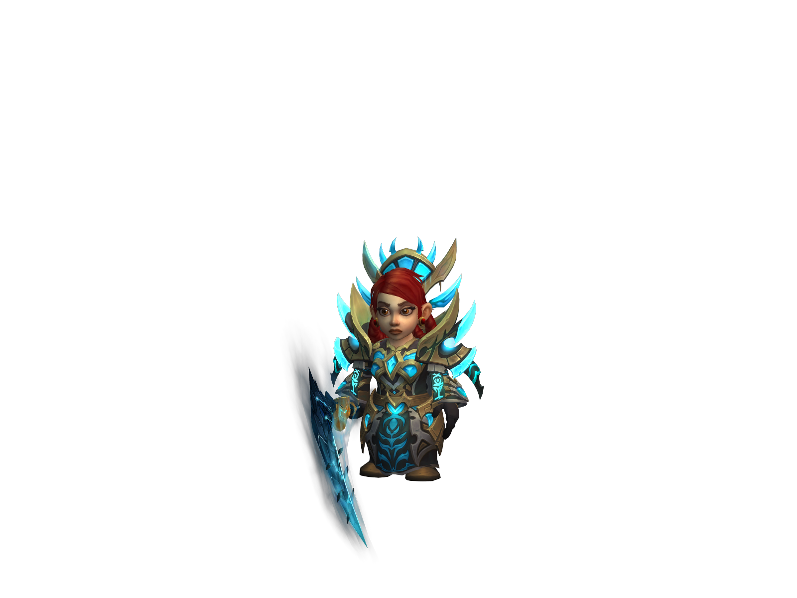 Aamuaurora 3D character render