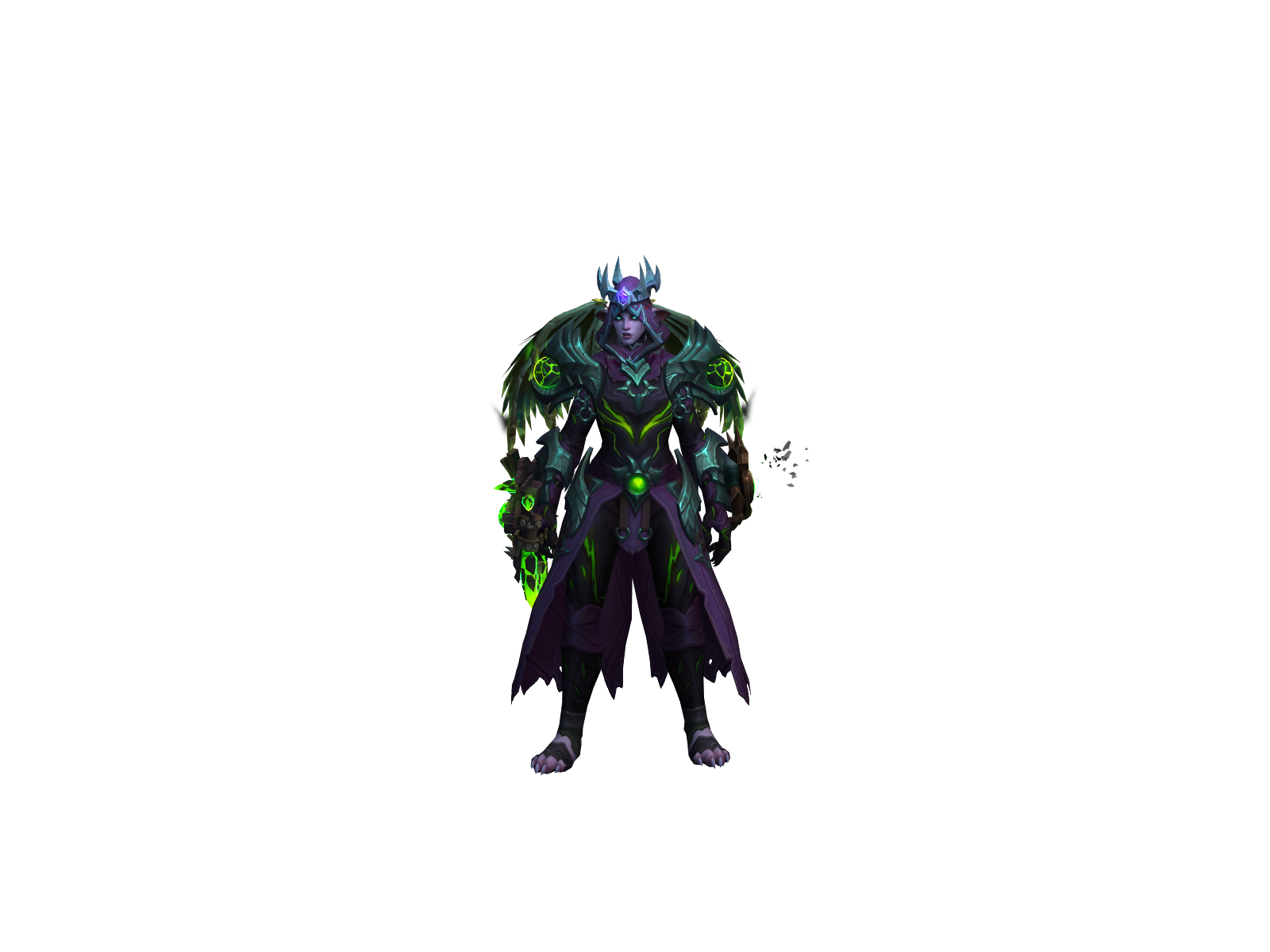 Harrowfar 3D character render
